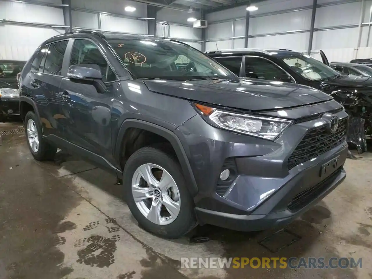 1 Photograph of a damaged car 2T3P1RFV5KW059384 TOYOTA RAV4 2019