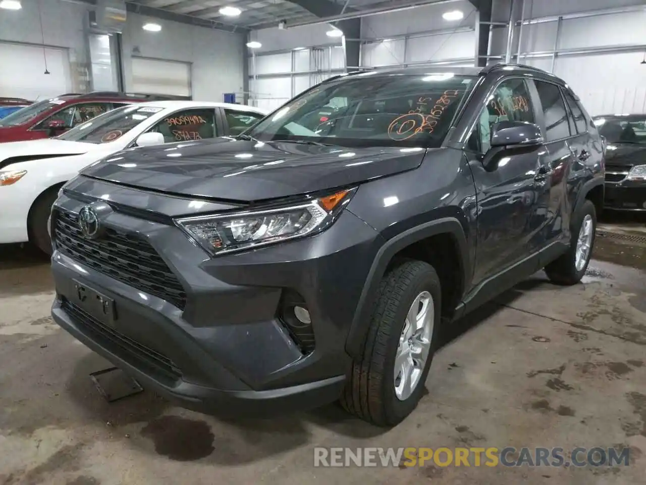 2 Фотография поврежденного автомобиля 2T3P1RFV5KW059384 TOYOTA RAV4 2019