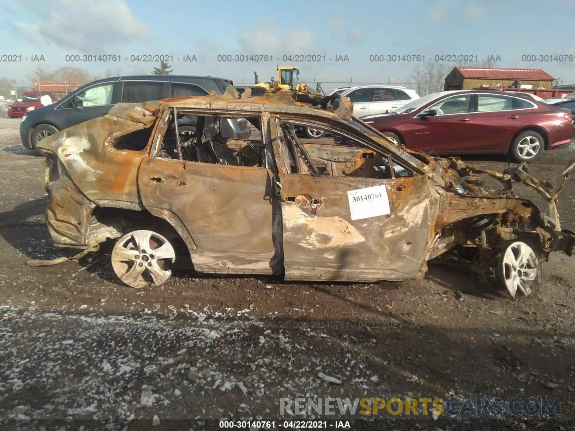 6 Photograph of a damaged car 2T3P1RFV5KW059935 TOYOTA RAV4 2019