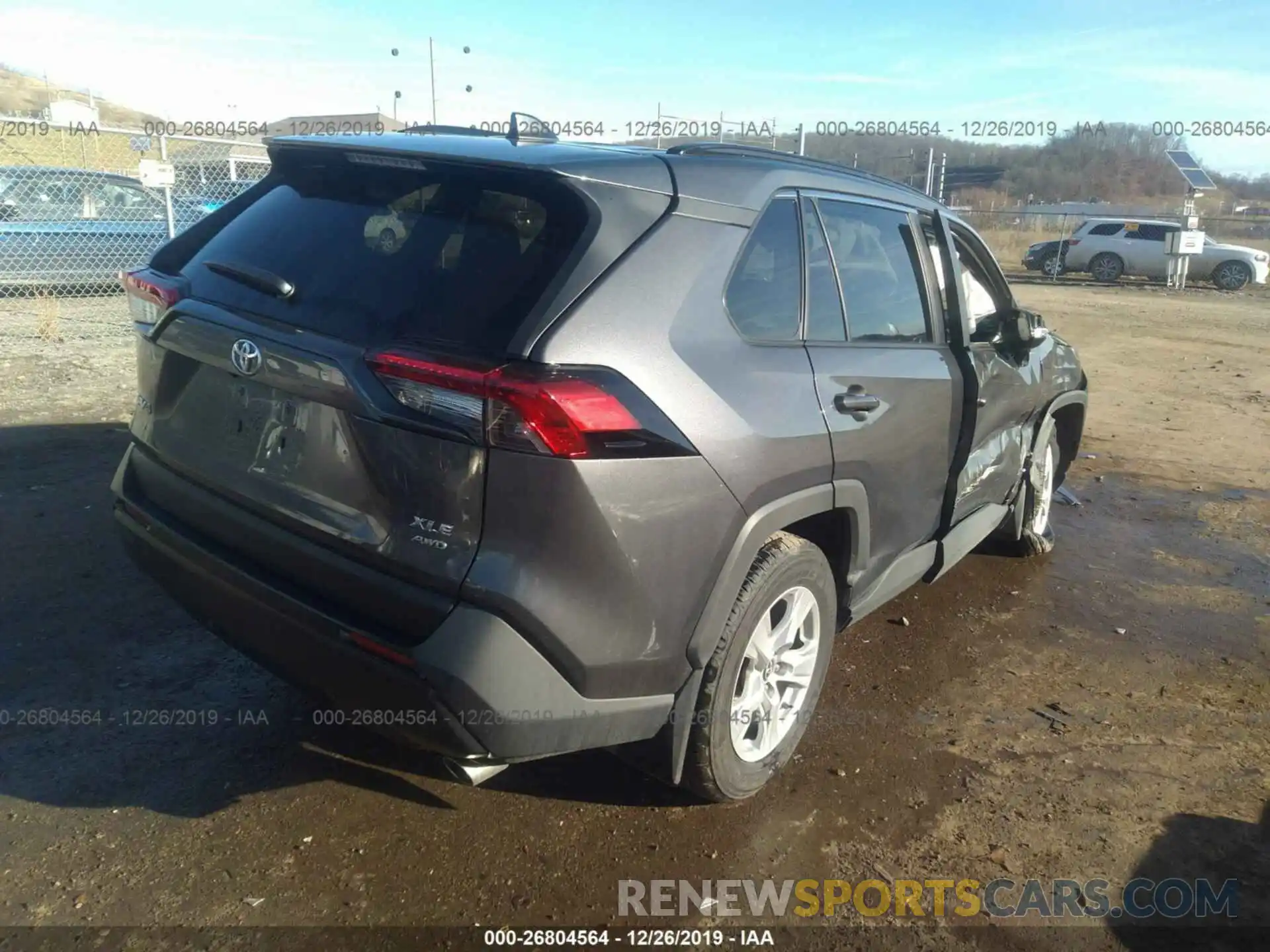 4 Photograph of a damaged car 2T3P1RFV5KW068103 TOYOTA RAV4 2019