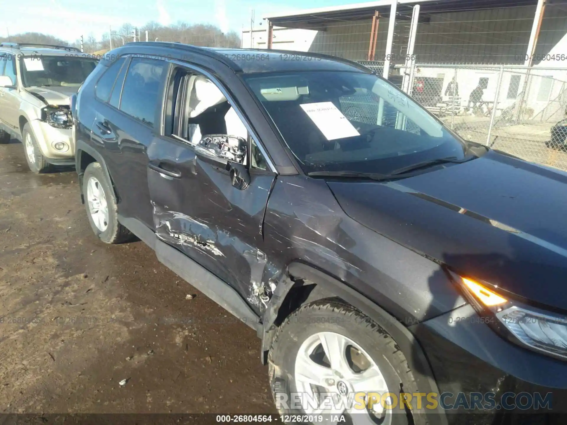 6 Фотография поврежденного автомобиля 2T3P1RFV5KW068103 TOYOTA RAV4 2019