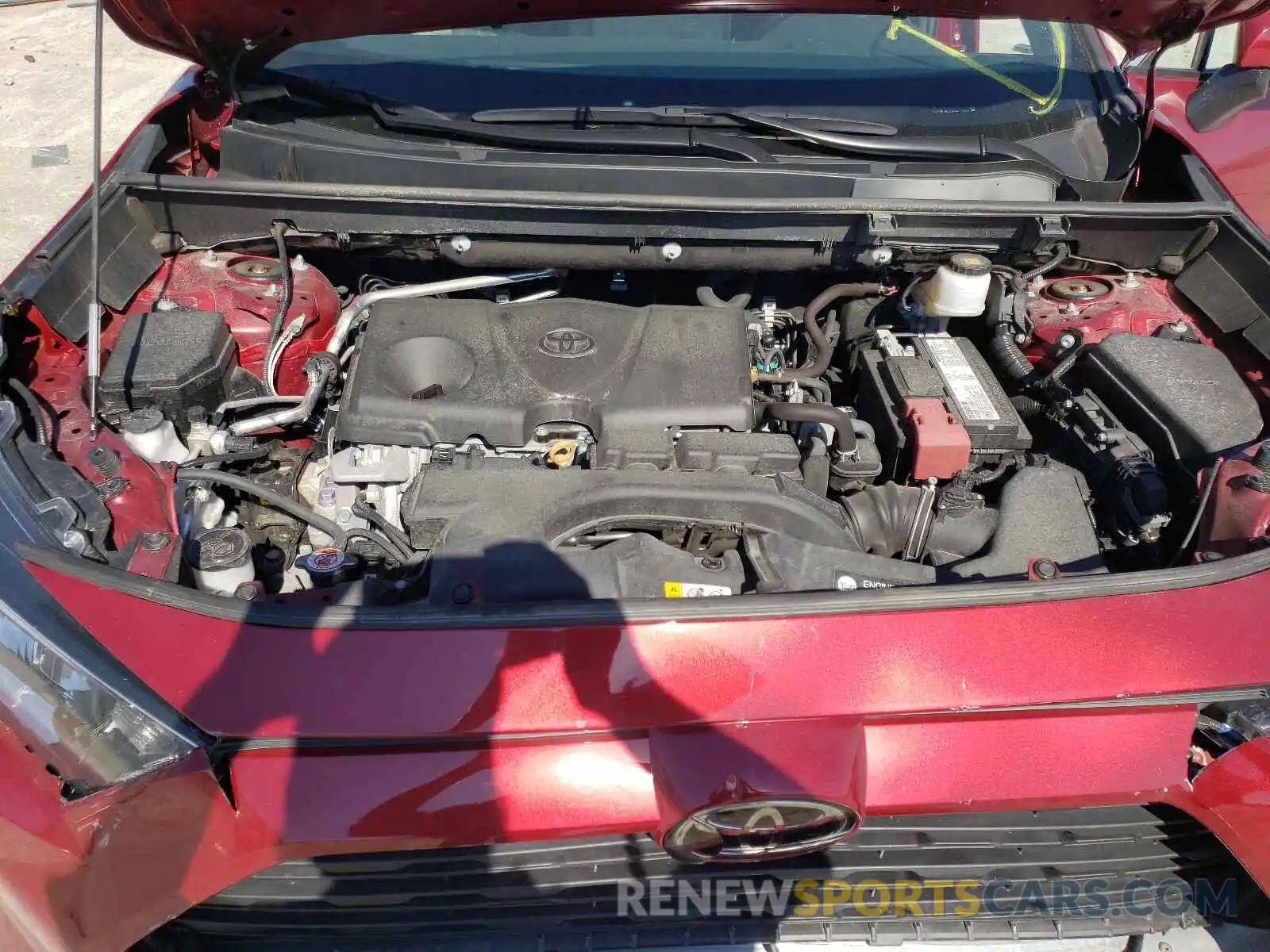 7 Photograph of a damaged car 2T3P1RFV5KW079053 TOYOTA RAV4 2019