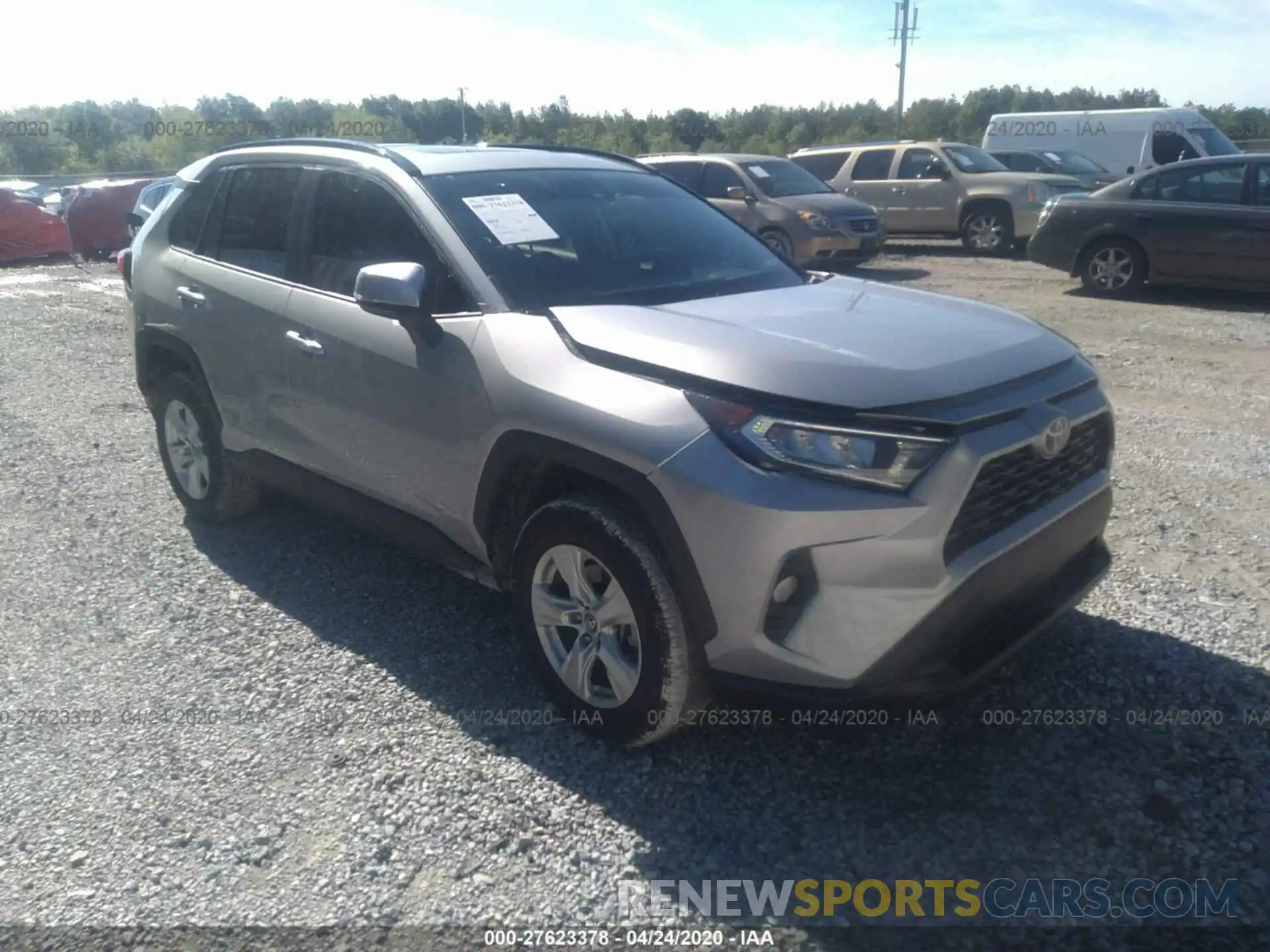 1 Photograph of a damaged car 2T3P1RFV5KW079263 TOYOTA RAV4 2019