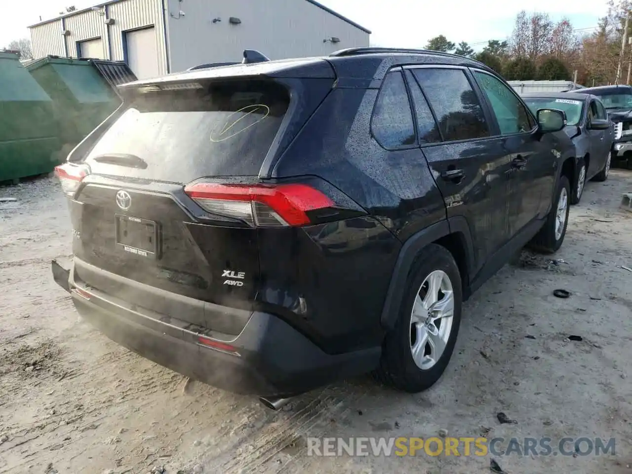 4 Photograph of a damaged car 2T3P1RFV6KC002046 TOYOTA RAV4 2019