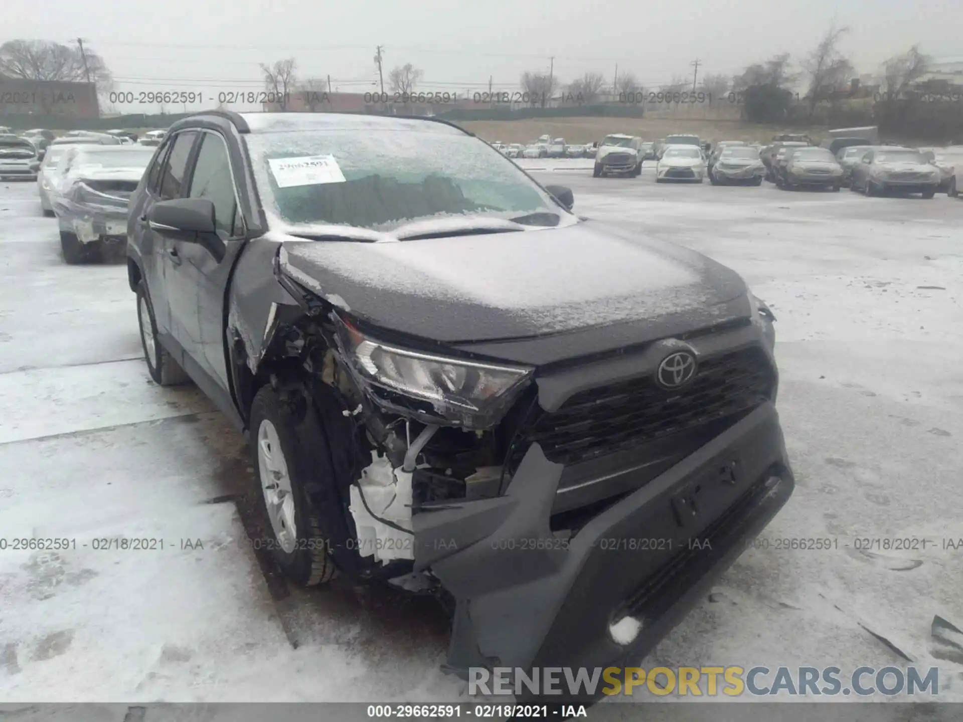 6 Photograph of a damaged car 2T3P1RFV6KC004931 TOYOTA RAV4 2019