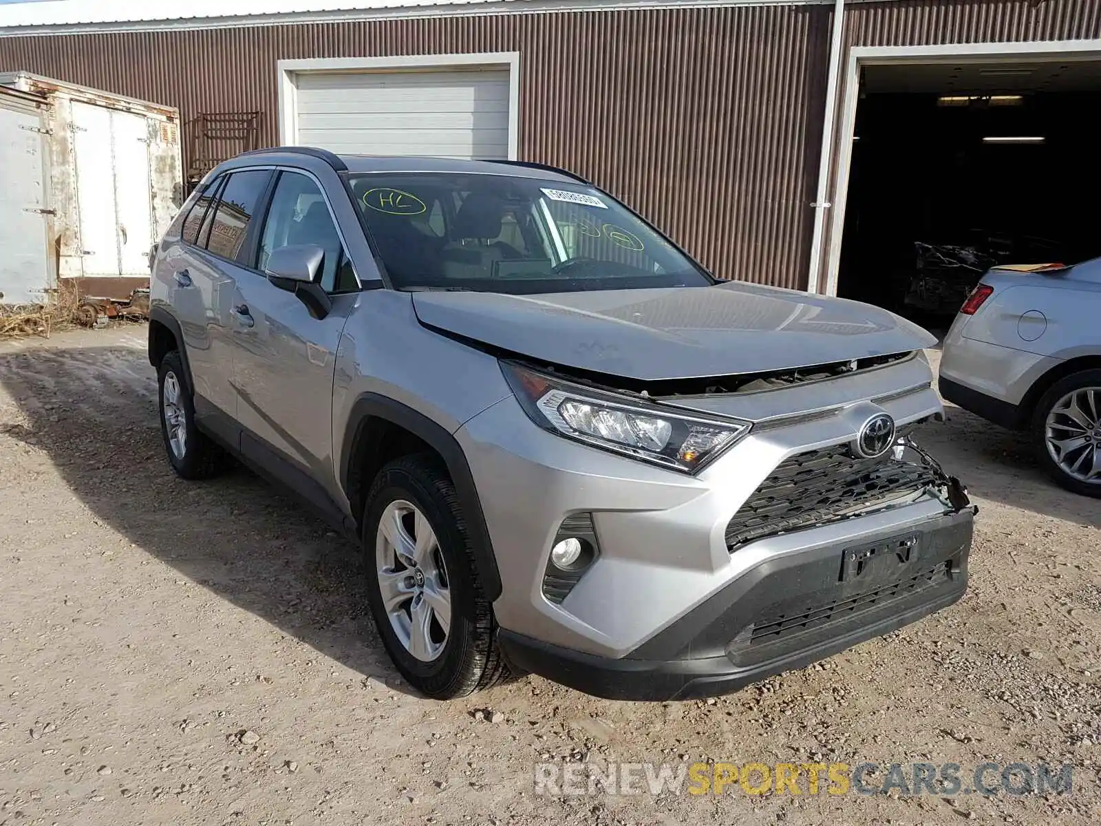 1 Photograph of a damaged car 2T3P1RFV6KC007036 TOYOTA RAV4 2019