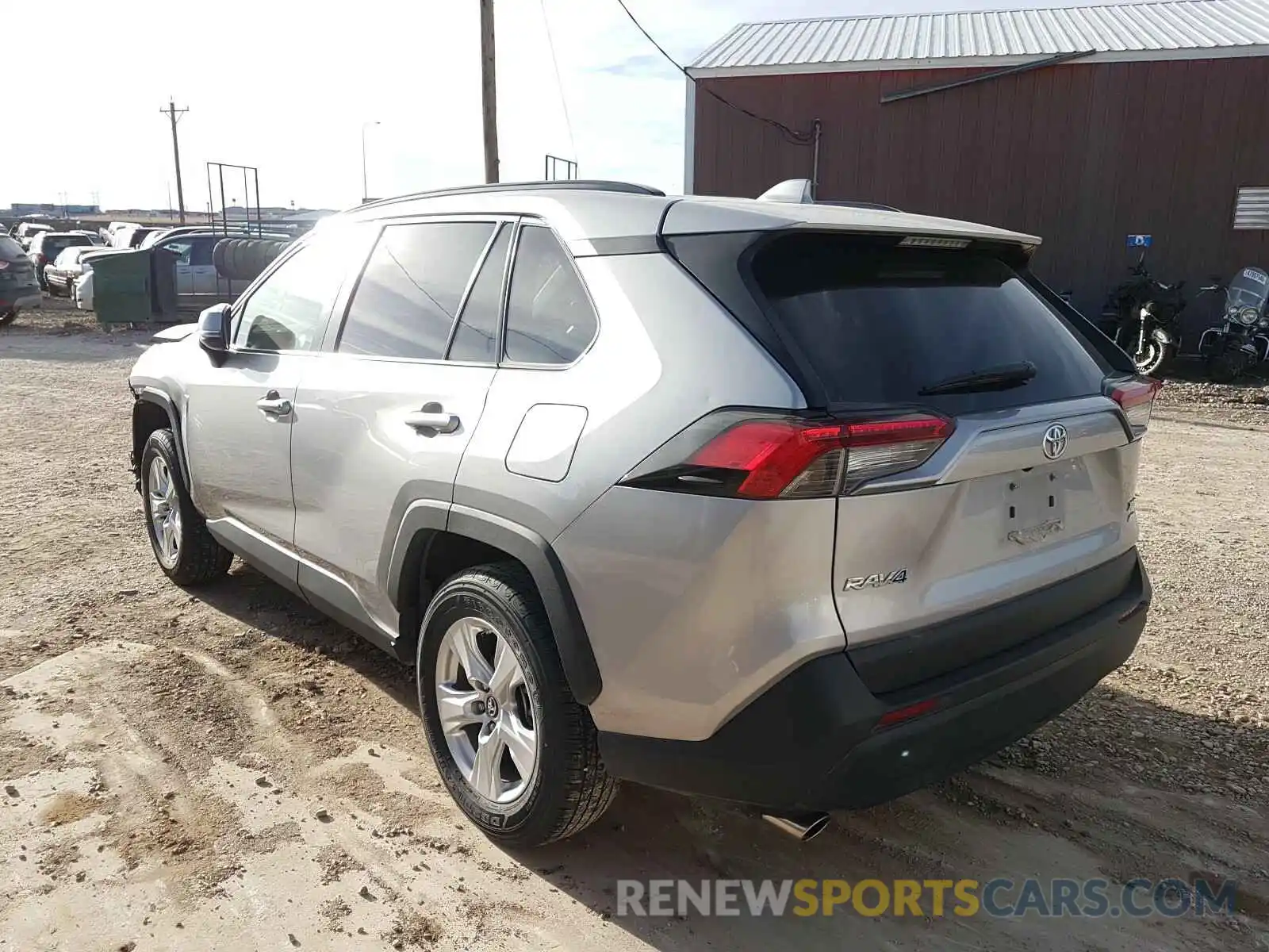 3 Photograph of a damaged car 2T3P1RFV6KC007036 TOYOTA RAV4 2019