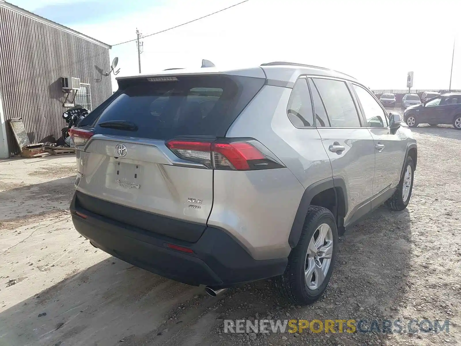 4 Photograph of a damaged car 2T3P1RFV6KC007036 TOYOTA RAV4 2019