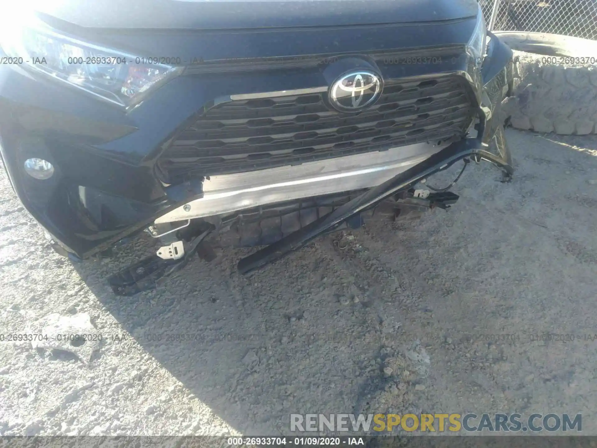 6 Photograph of a damaged car 2T3P1RFV6KC007084 TOYOTA RAV4 2019