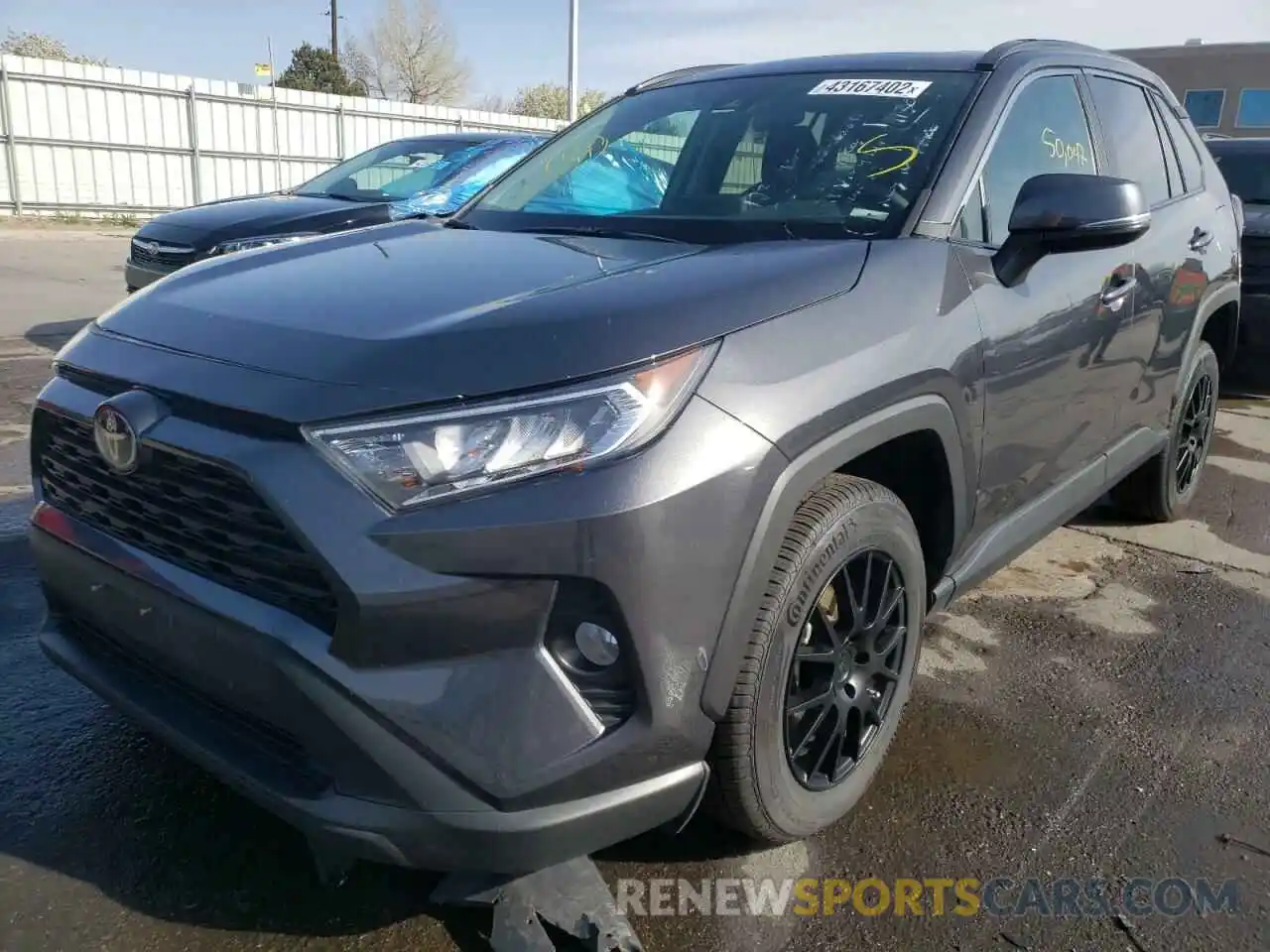 2 Photograph of a damaged car 2T3P1RFV6KC014956 TOYOTA RAV4 2019