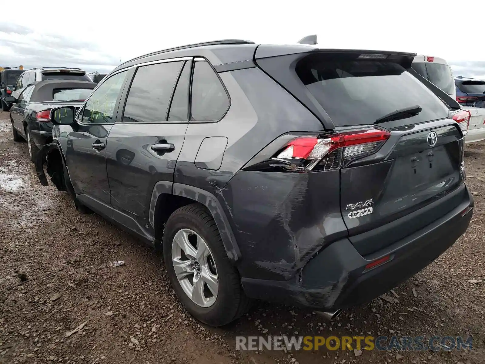 3 Photograph of a damaged car 2T3P1RFV6KC015489 TOYOTA RAV4 2019