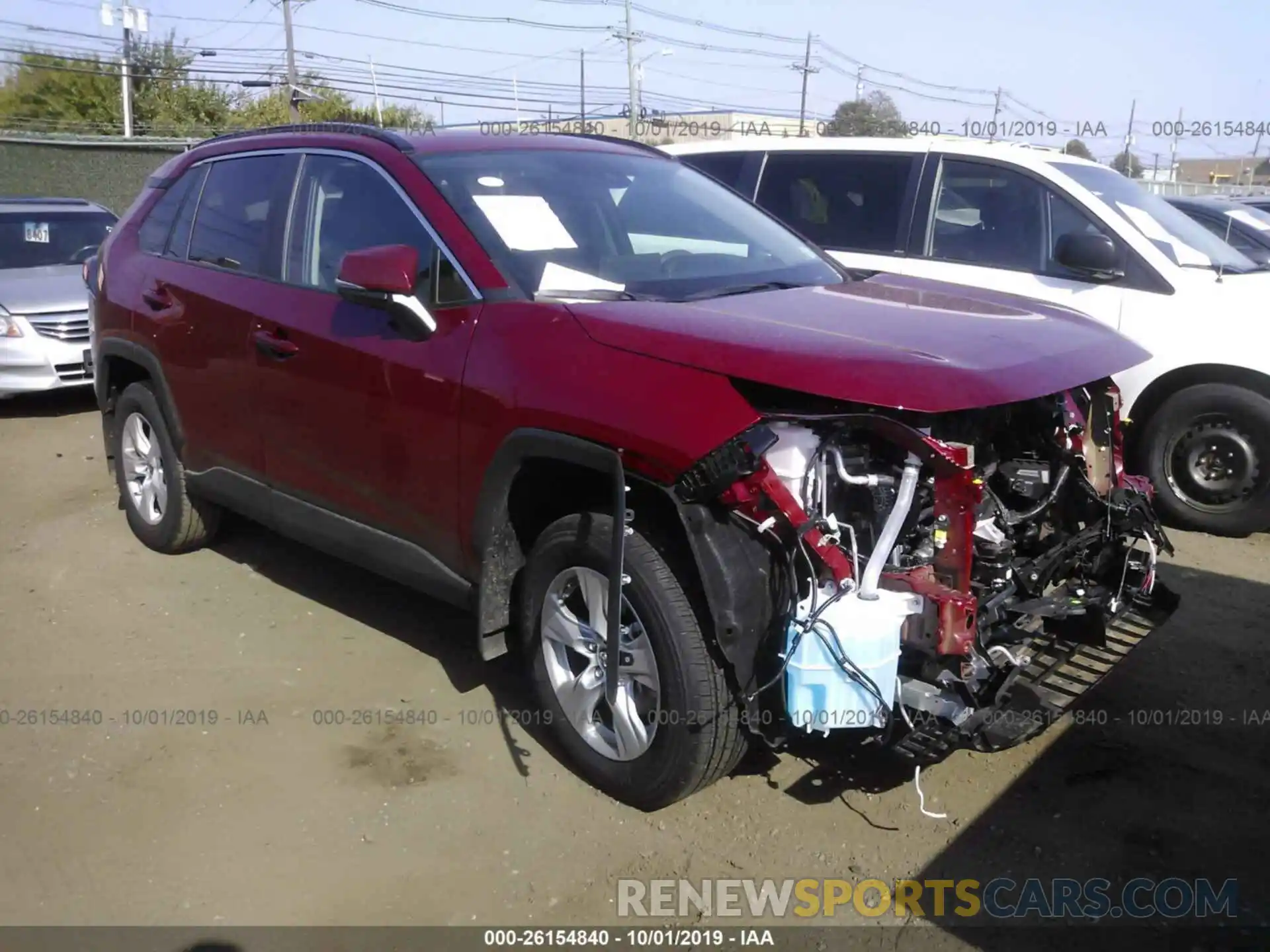 1 Photograph of a damaged car 2T3P1RFV6KC016089 TOYOTA RAV4 2019