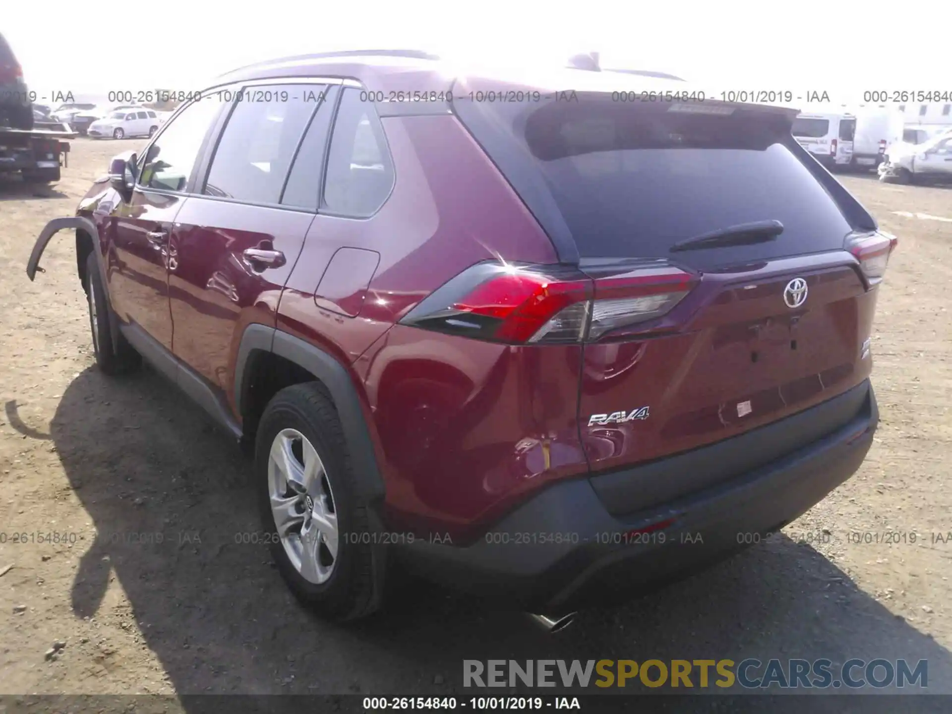 3 Photograph of a damaged car 2T3P1RFV6KC016089 TOYOTA RAV4 2019