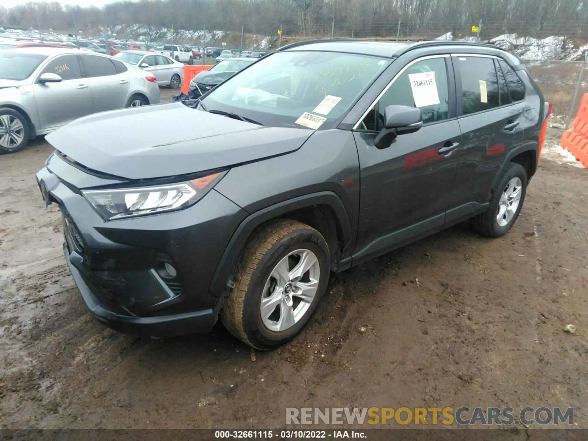 2 Photograph of a damaged car 2T3P1RFV6KC018179 TOYOTA RAV4 2019