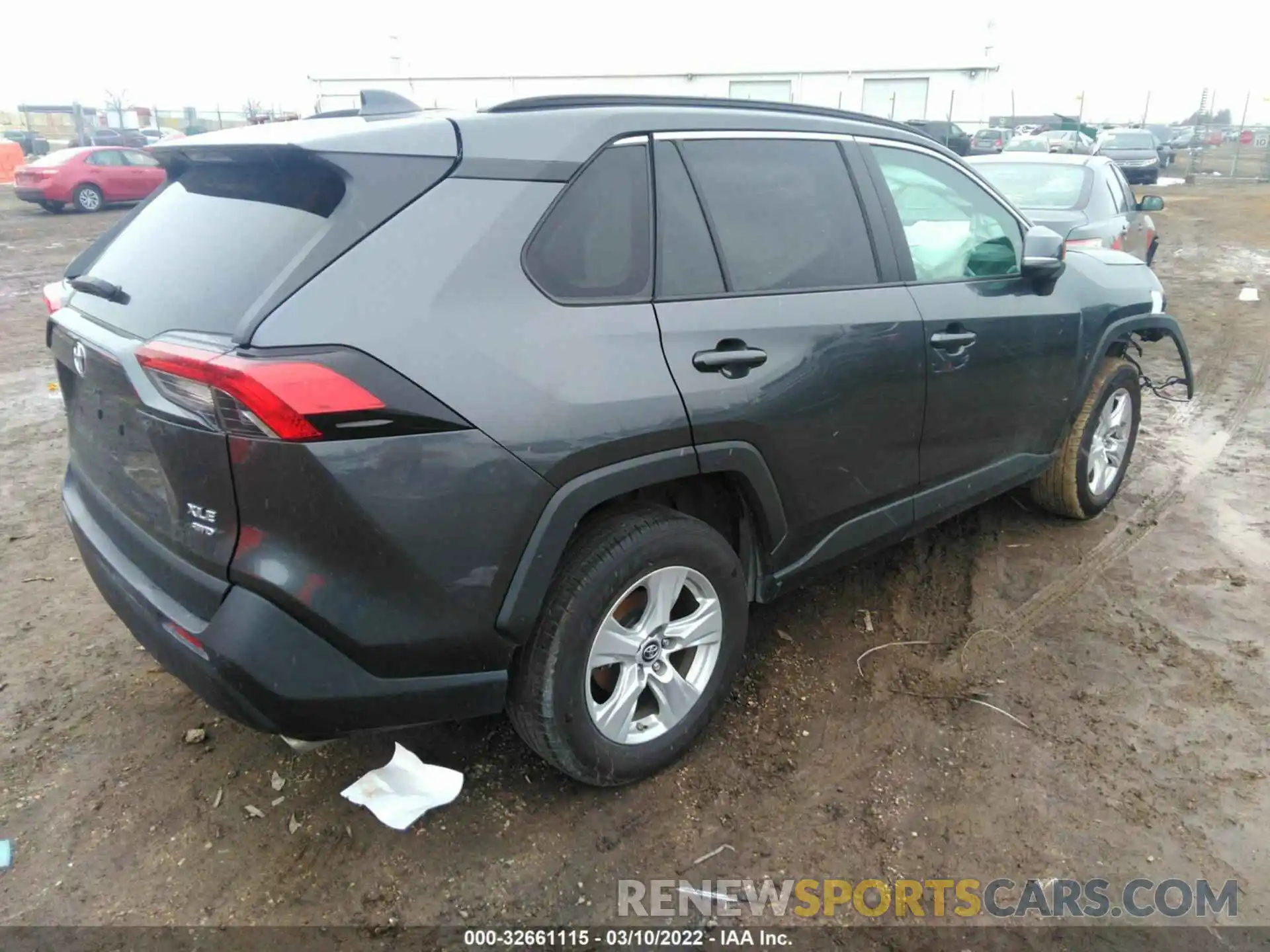 4 Photograph of a damaged car 2T3P1RFV6KC018179 TOYOTA RAV4 2019