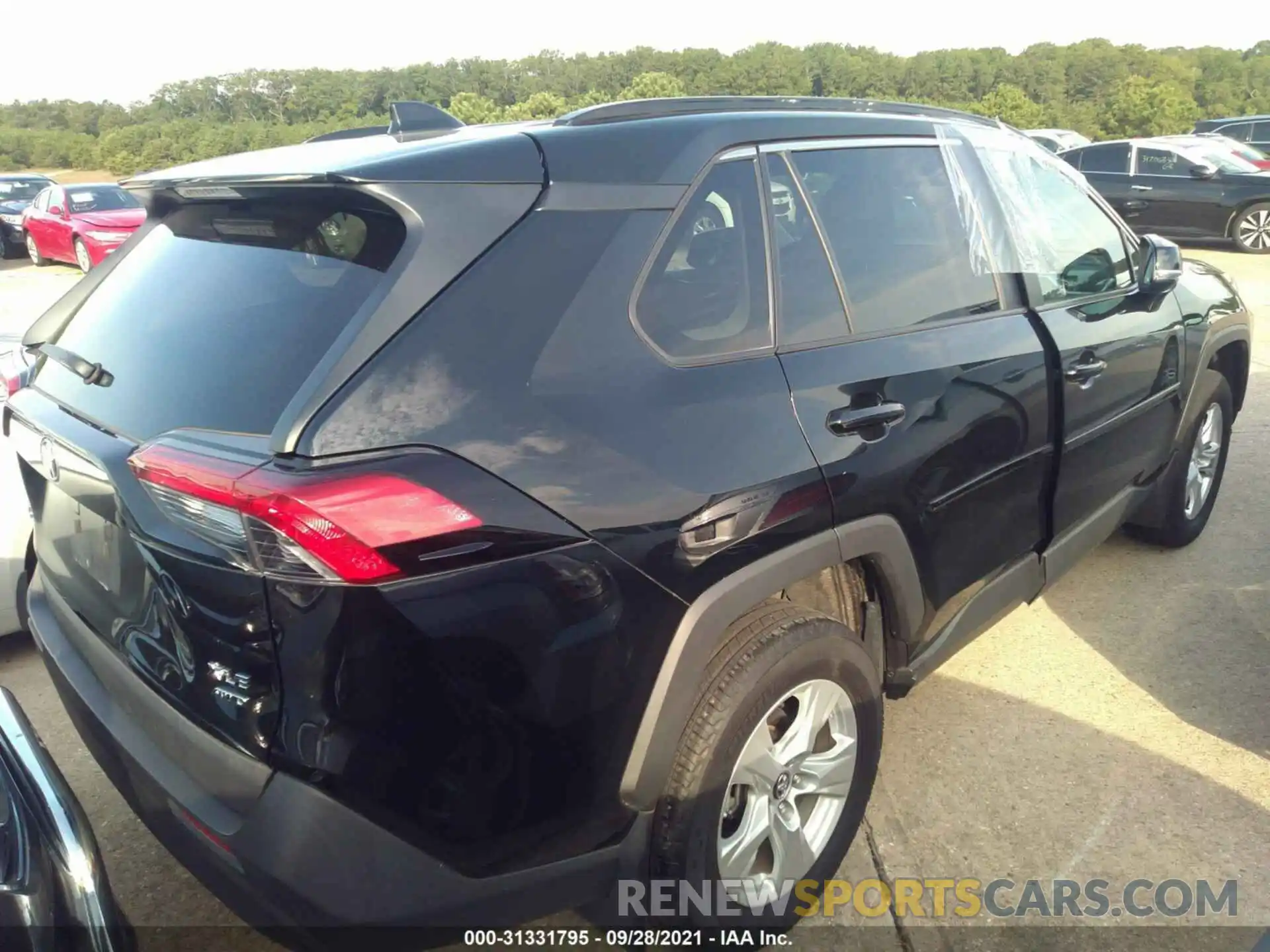 4 Photograph of a damaged car 2T3P1RFV6KC019641 TOYOTA RAV4 2019