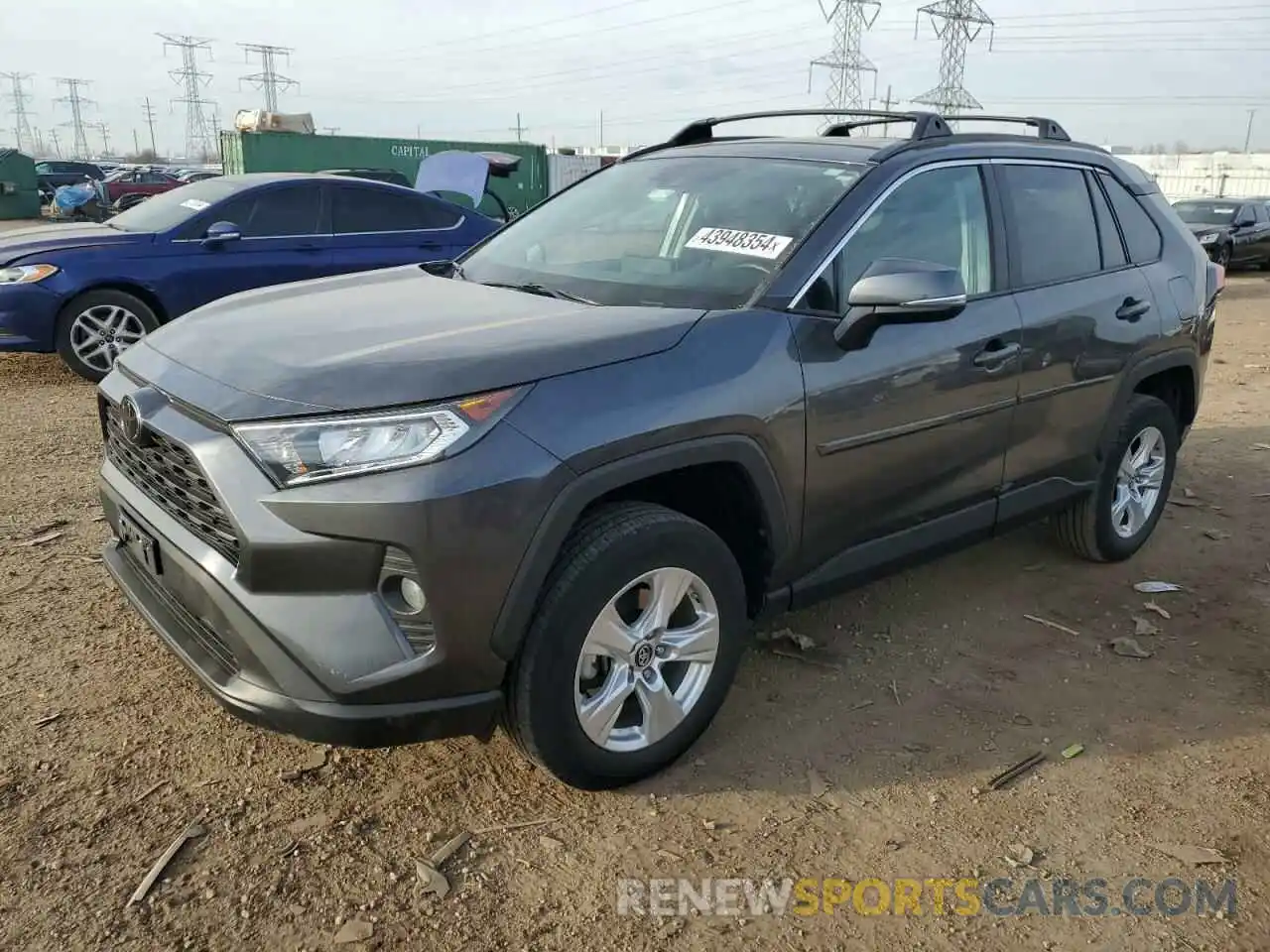 1 Photograph of a damaged car 2T3P1RFV6KC023995 TOYOTA RAV4 2019