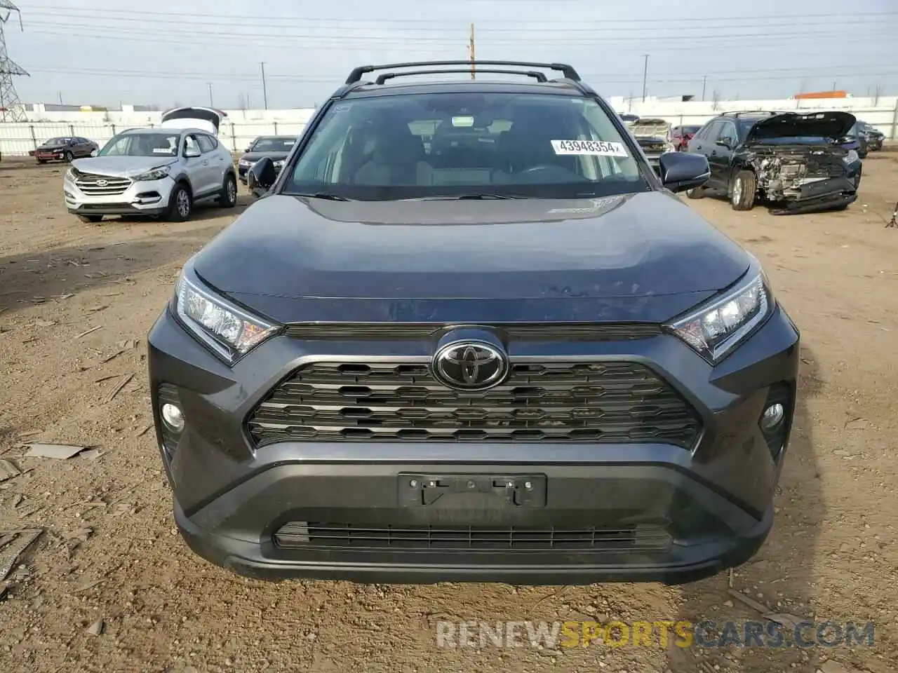 5 Photograph of a damaged car 2T3P1RFV6KC023995 TOYOTA RAV4 2019