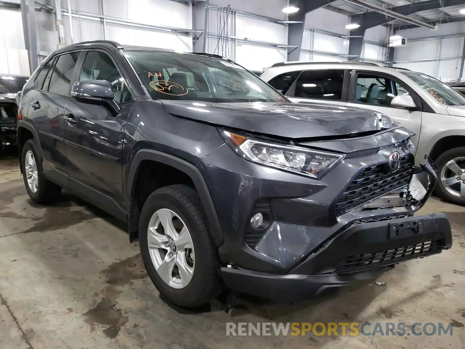 1 Photograph of a damaged car 2T3P1RFV6KC024614 TOYOTA RAV4 2019