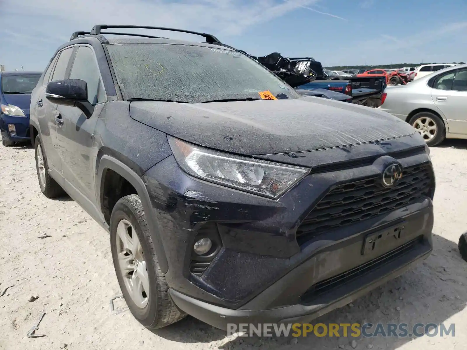 1 Photograph of a damaged car 2T3P1RFV6KC027738 TOYOTA RAV4 2019