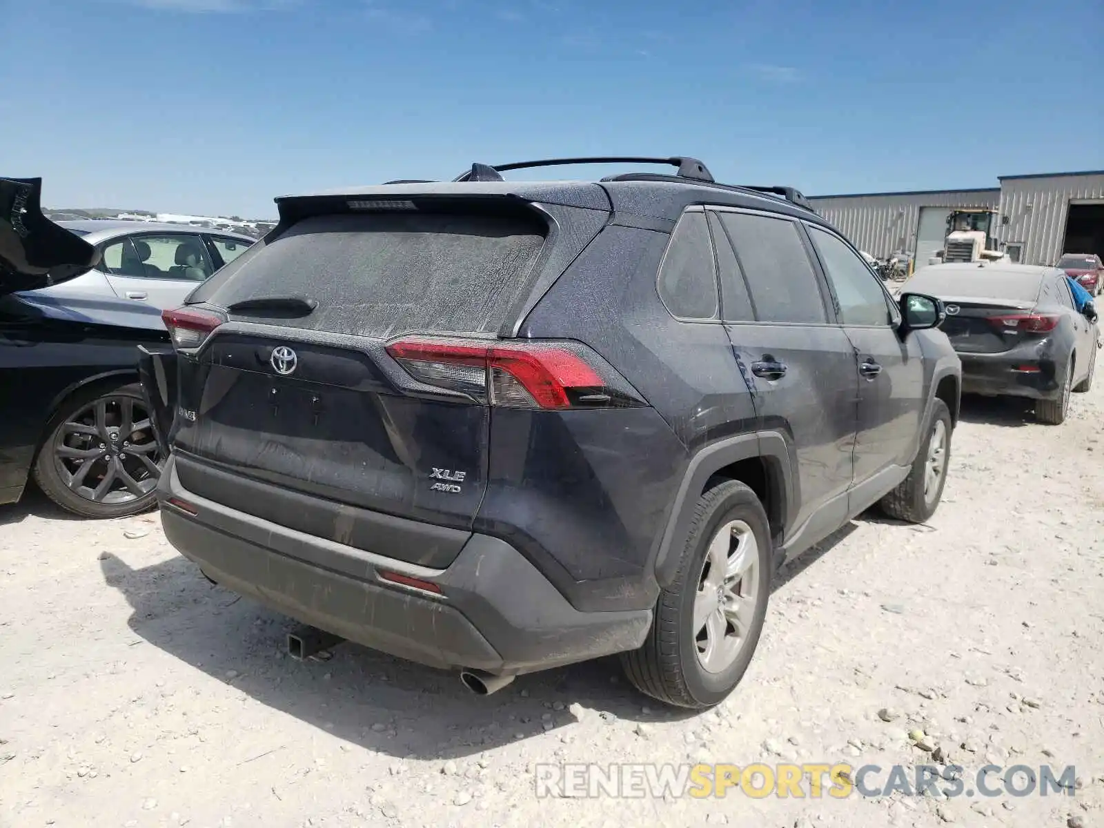 4 Photograph of a damaged car 2T3P1RFV6KC027738 TOYOTA RAV4 2019