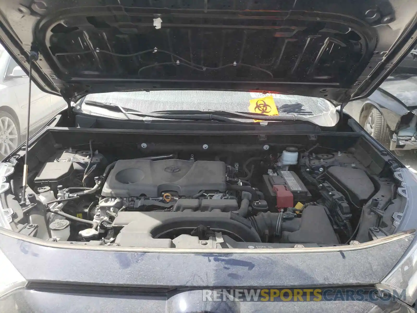 7 Photograph of a damaged car 2T3P1RFV6KC027738 TOYOTA RAV4 2019