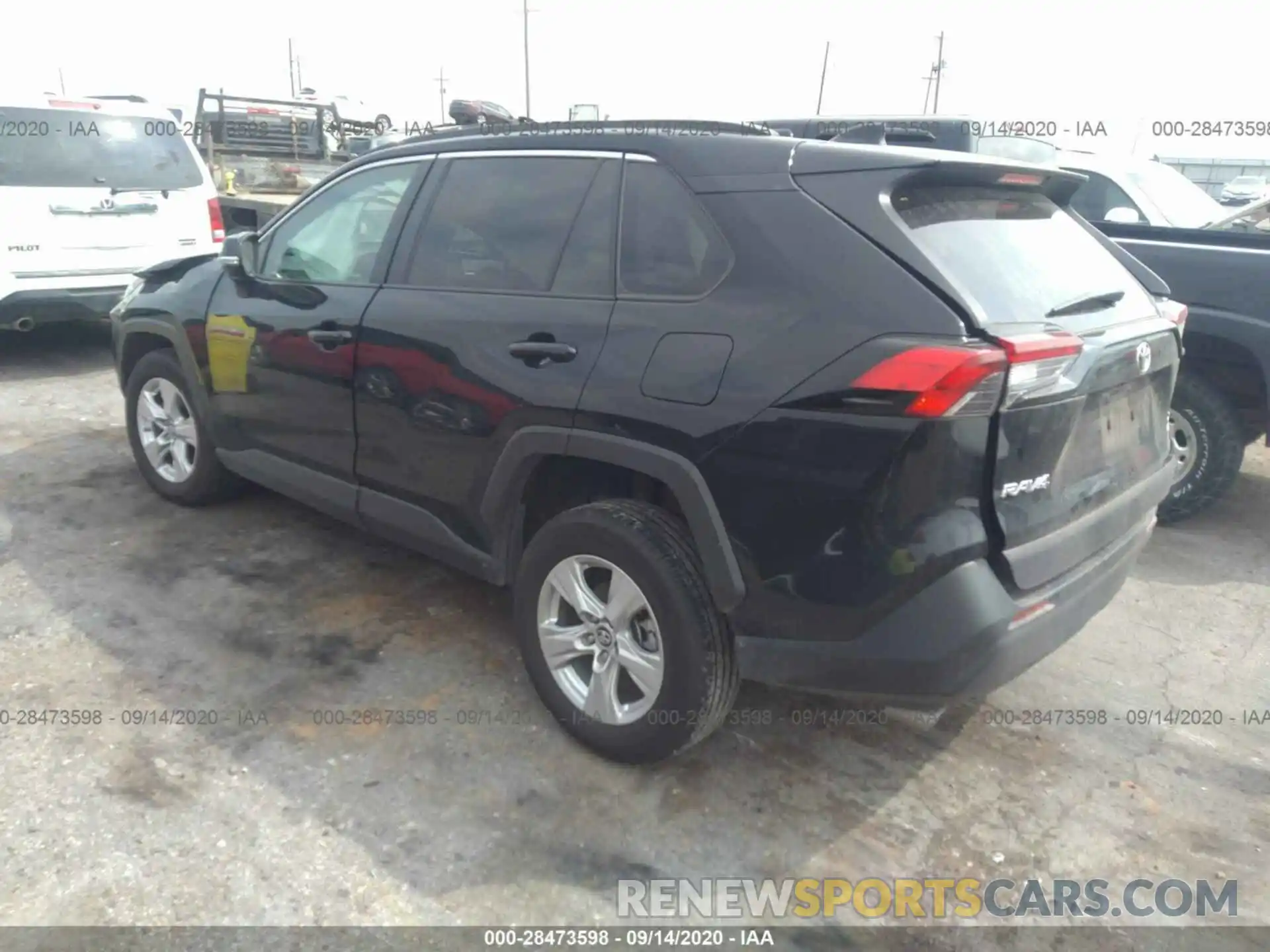 3 Фотография поврежденного автомобиля 2T3P1RFV6KC029179 TOYOTA RAV4 2019