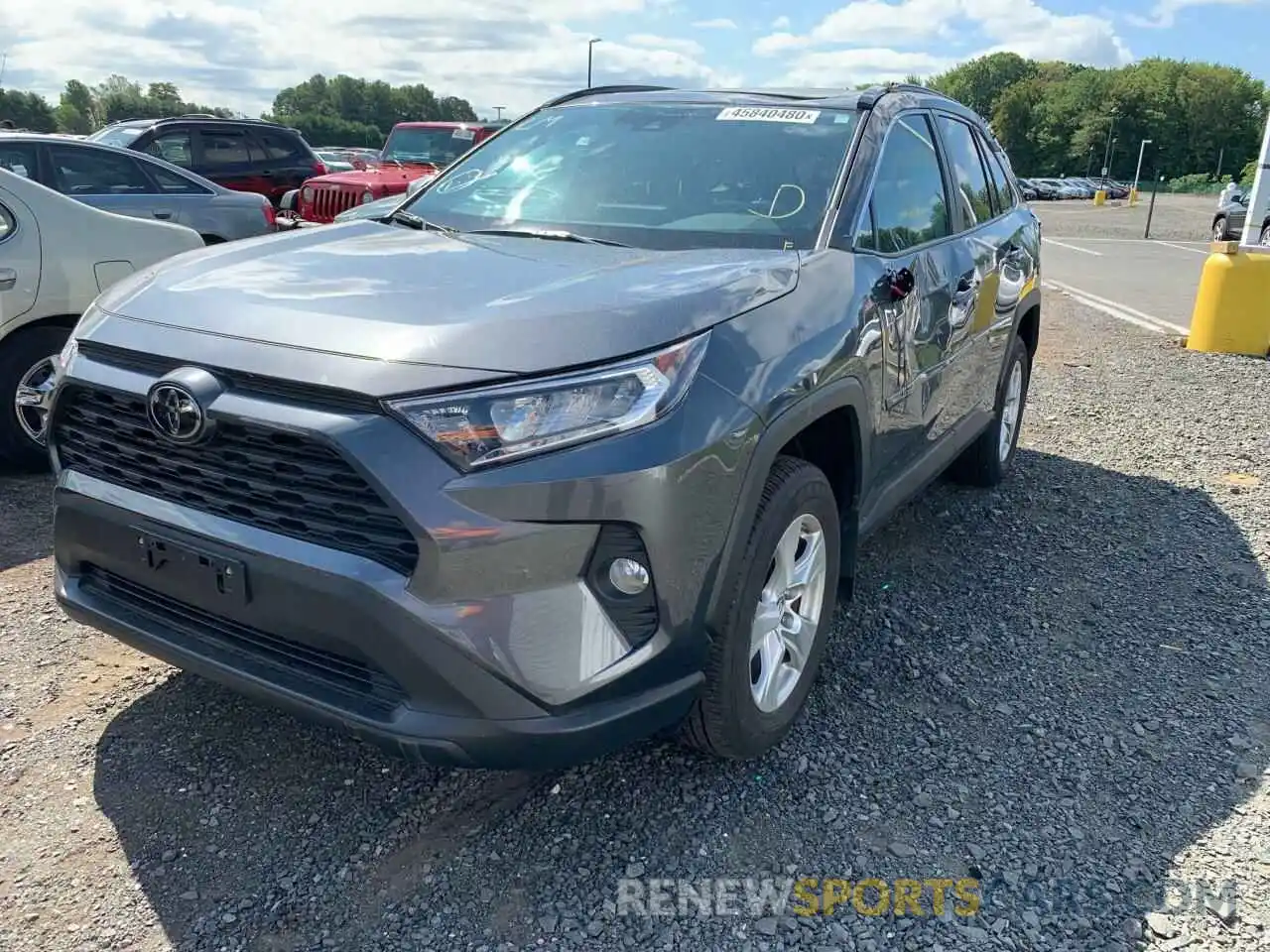 2 Photograph of a damaged car 2T3P1RFV6KC032065 TOYOTA RAV4 2019