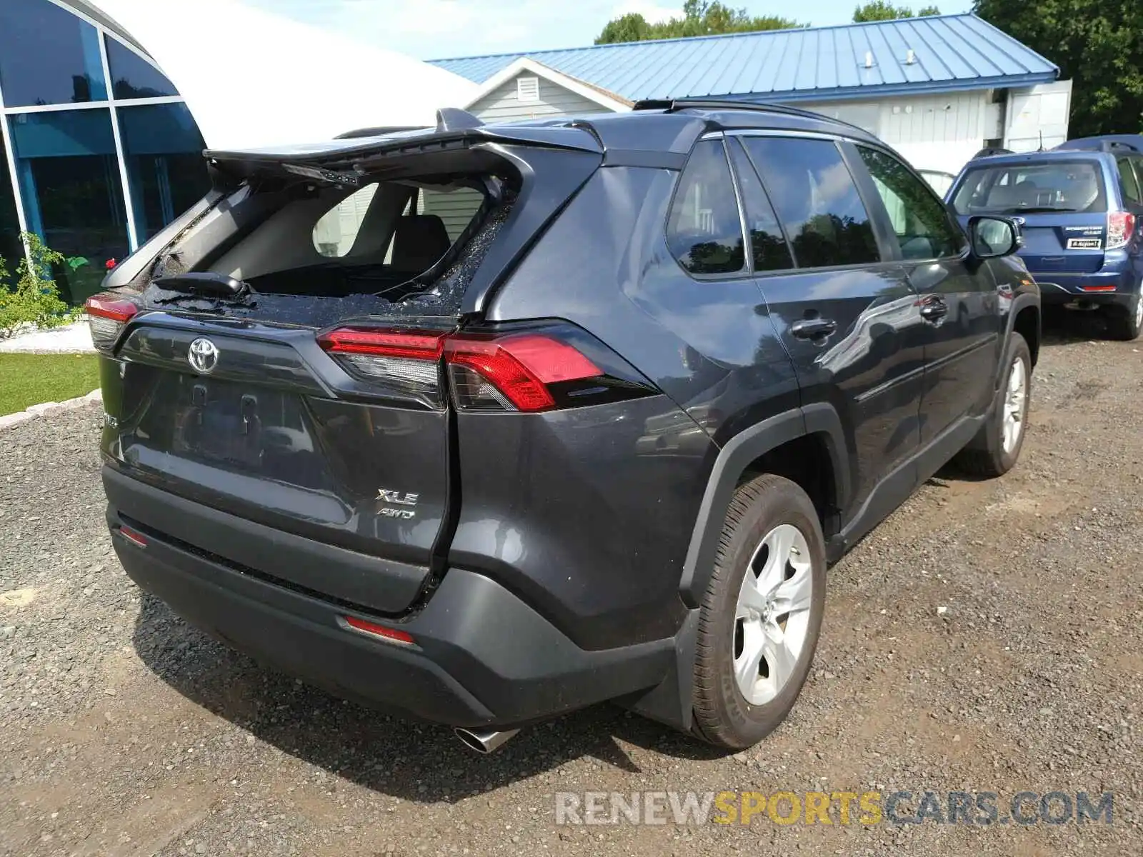 4 Photograph of a damaged car 2T3P1RFV6KC032065 TOYOTA RAV4 2019