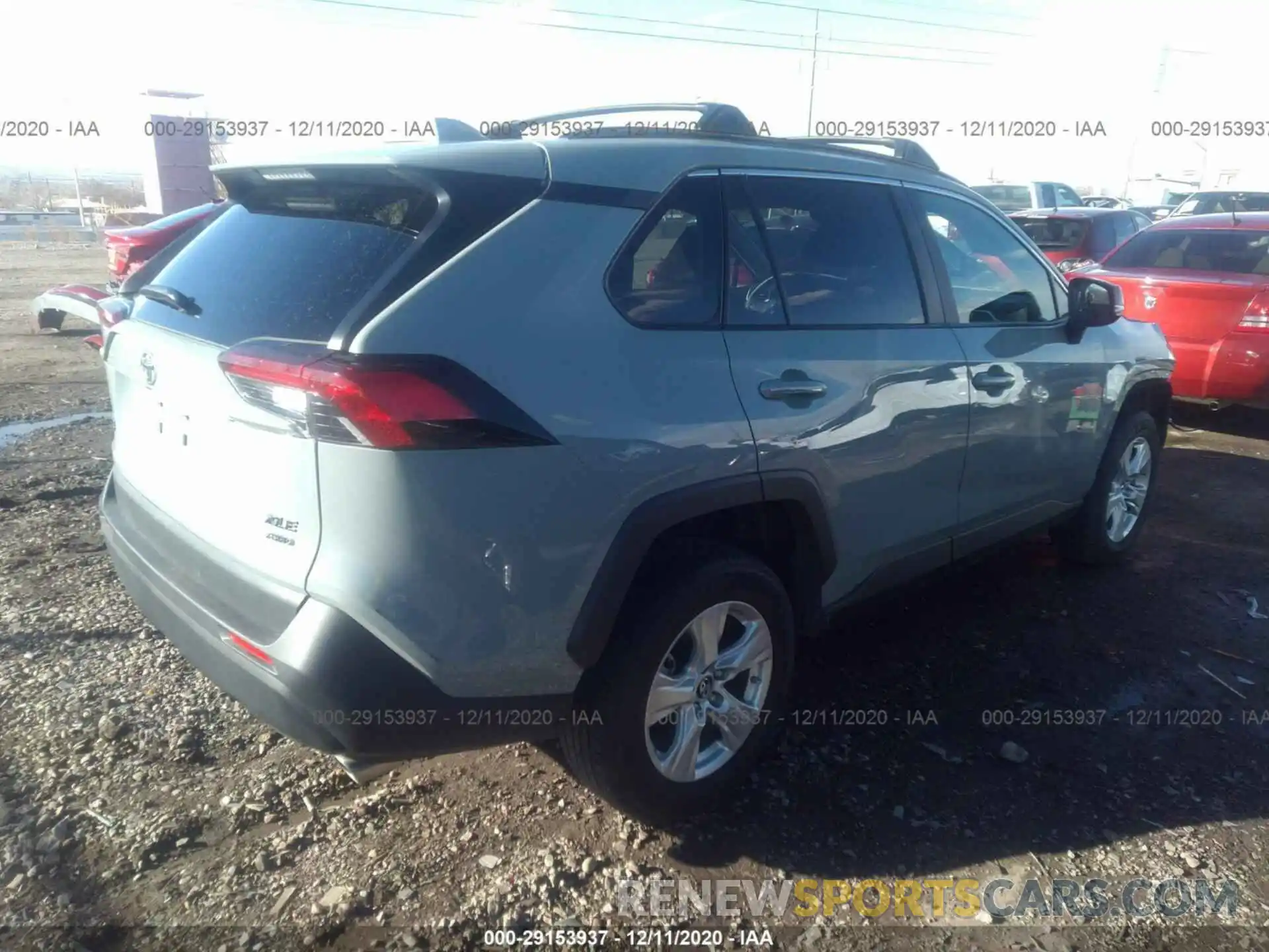 4 Photograph of a damaged car 2T3P1RFV6KC032146 TOYOTA RAV4 2019