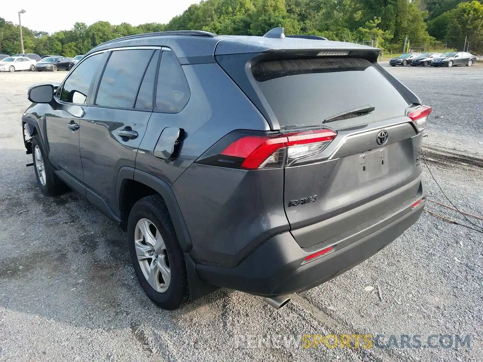 3 Photograph of a damaged car 2T3P1RFV6KC040800 TOYOTA RAV4 2019