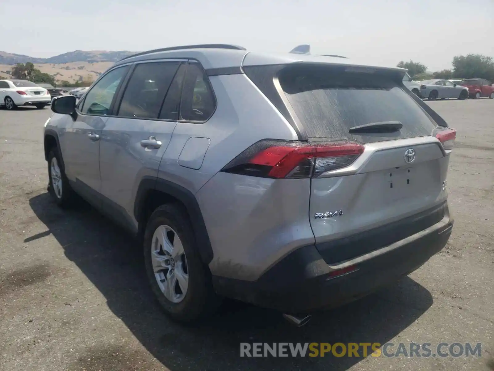 3 Photograph of a damaged car 2T3P1RFV6KC043180 TOYOTA RAV4 2019