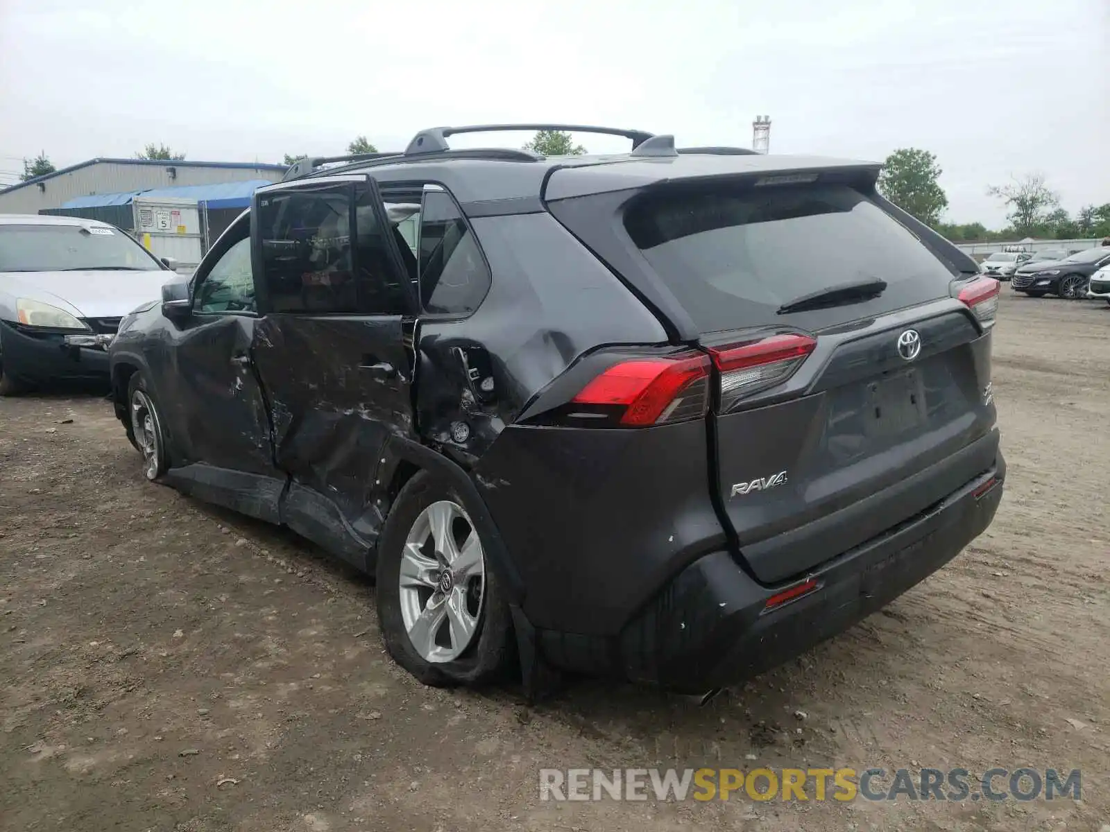 3 Photograph of a damaged car 2T3P1RFV6KC044510 TOYOTA RAV4 2019