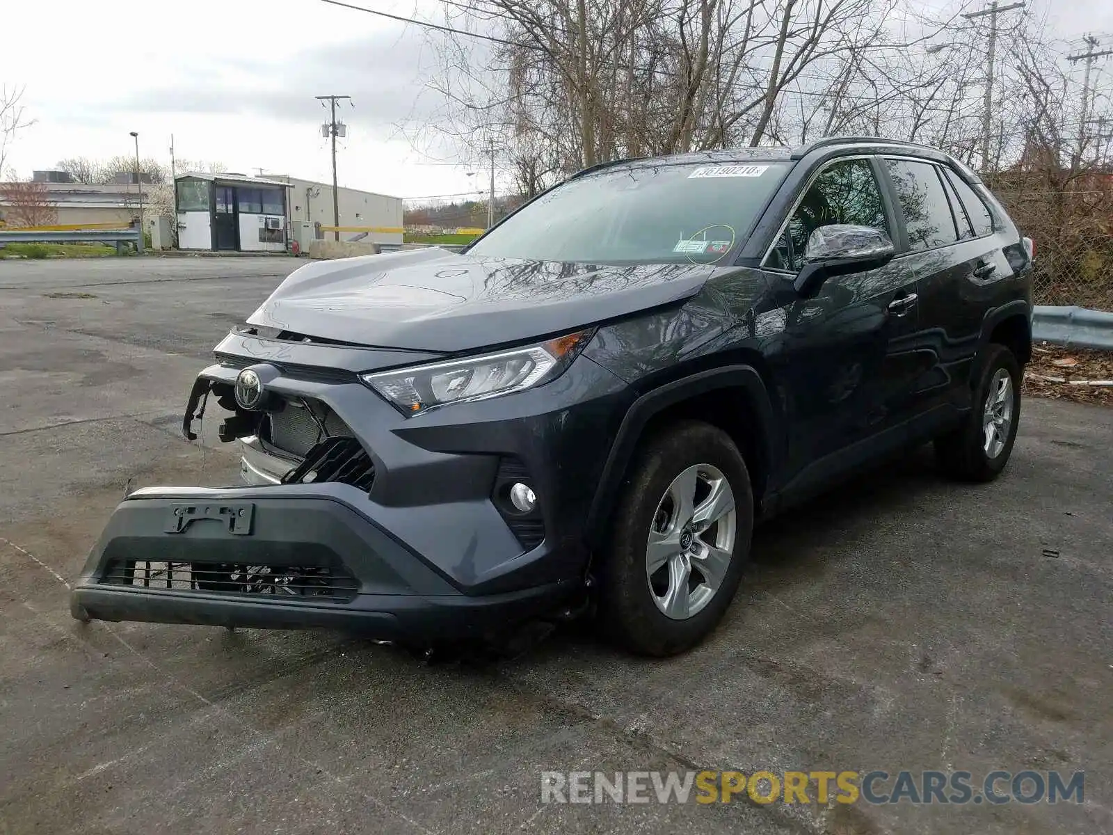 2 Фотография поврежденного автомобиля 2T3P1RFV6KC046080 TOYOTA RAV4 2019