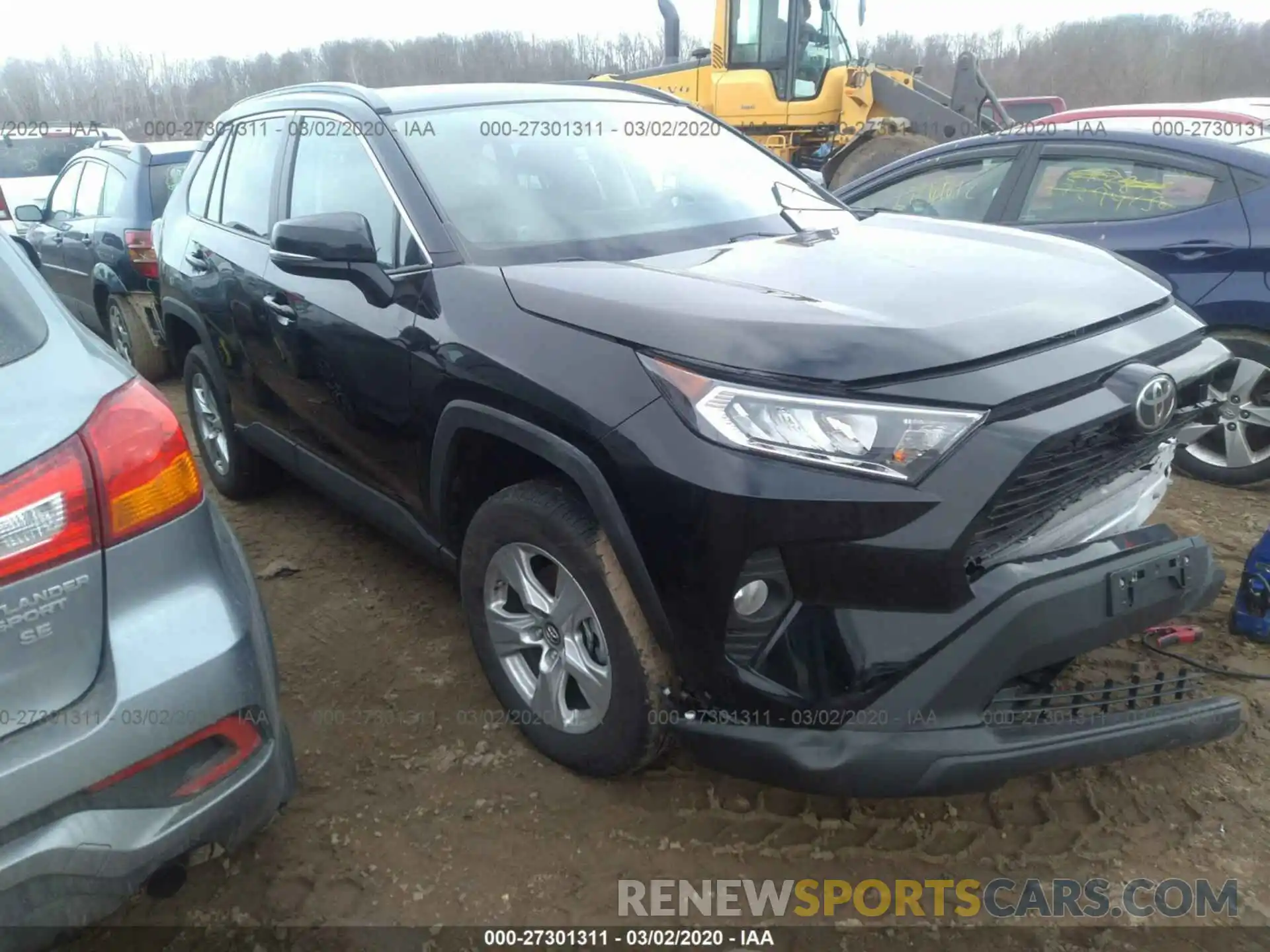 1 Photograph of a damaged car 2T3P1RFV6KC047777 TOYOTA RAV4 2019