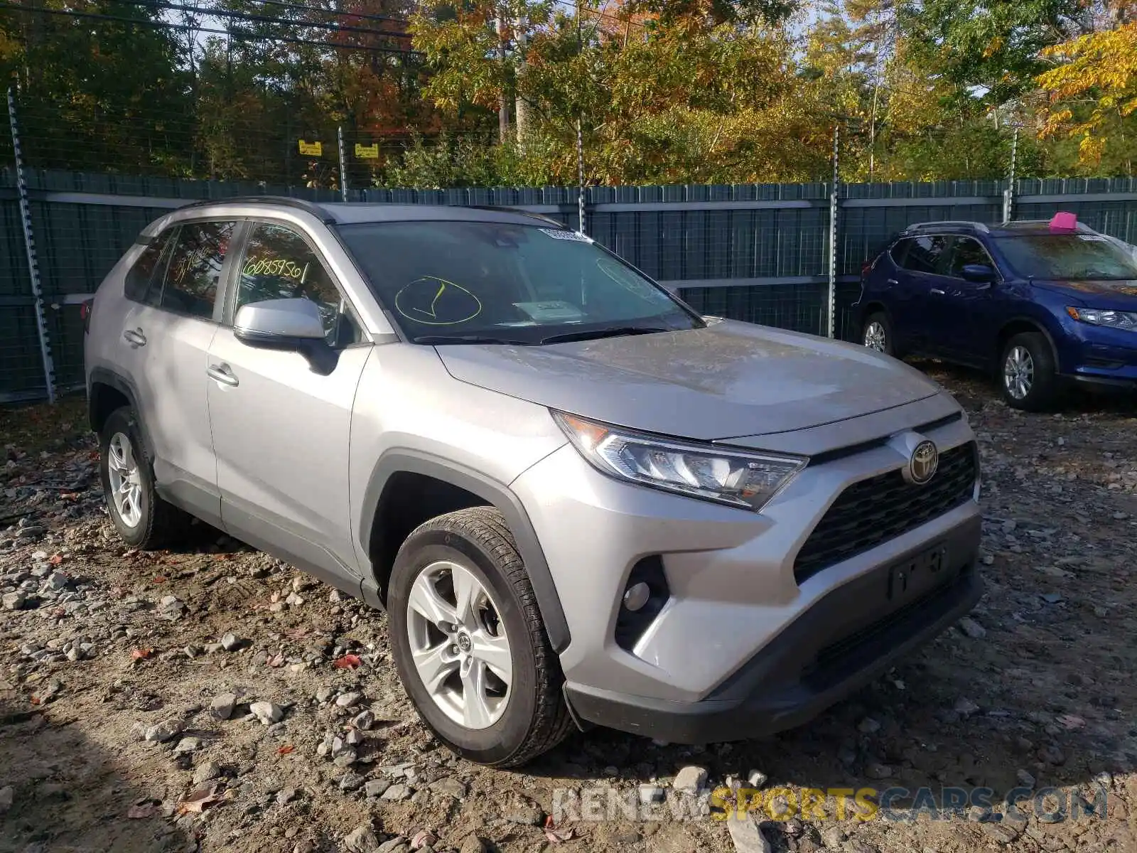 1 Photograph of a damaged car 2T3P1RFV6KC049495 TOYOTA RAV4 2019