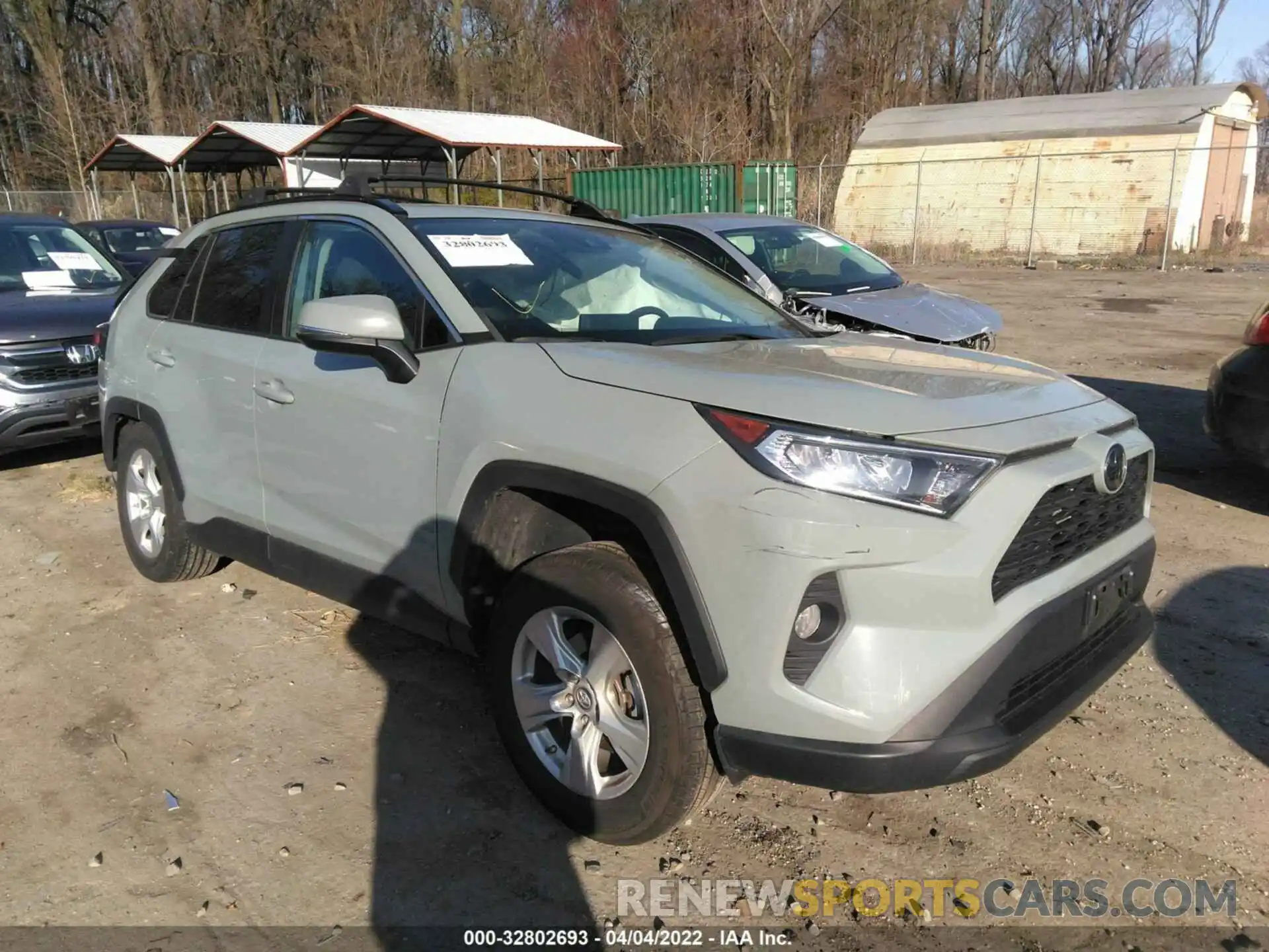 1 Photograph of a damaged car 2T3P1RFV6KC051571 TOYOTA RAV4 2019