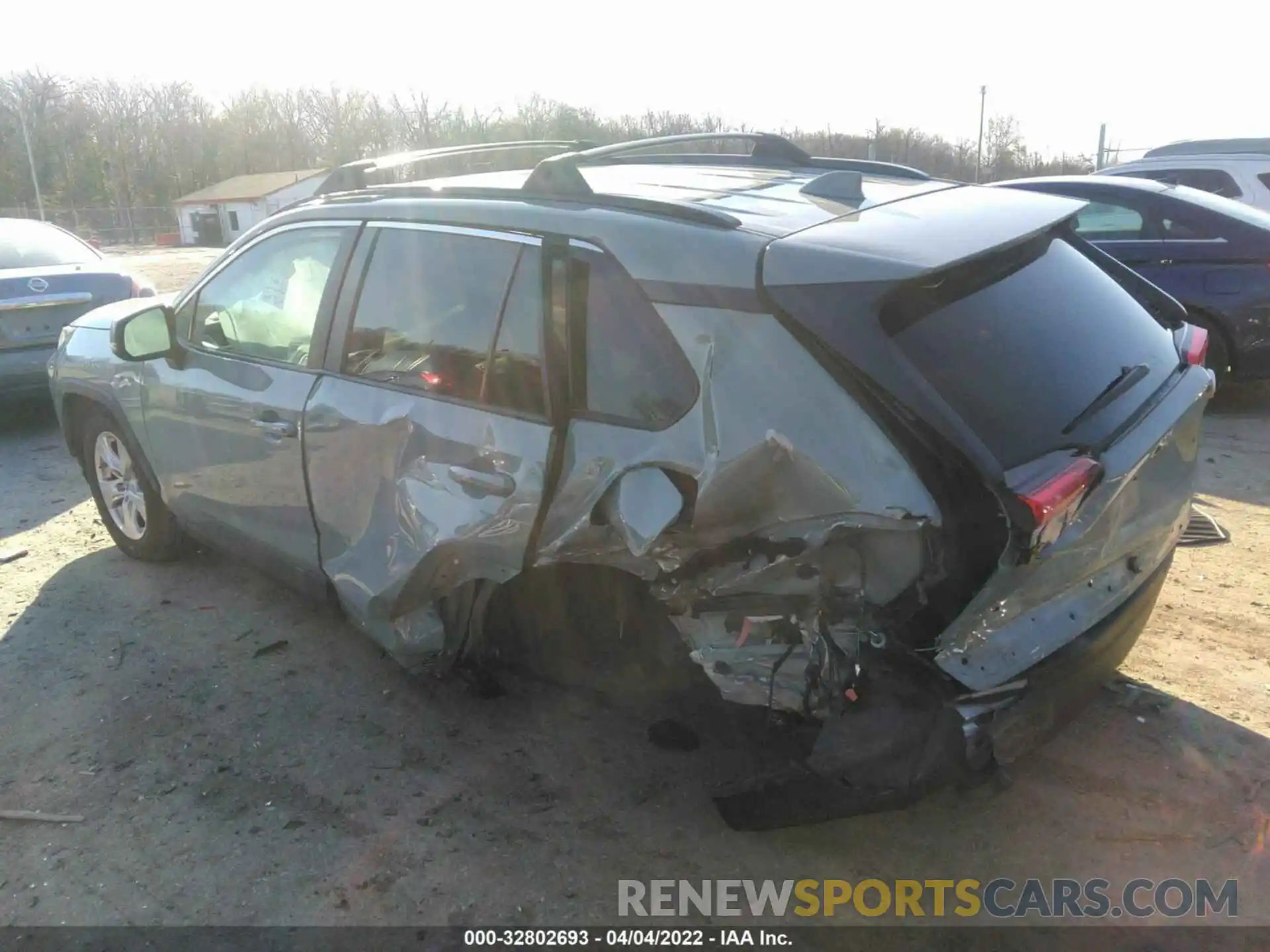 3 Photograph of a damaged car 2T3P1RFV6KC051571 TOYOTA RAV4 2019