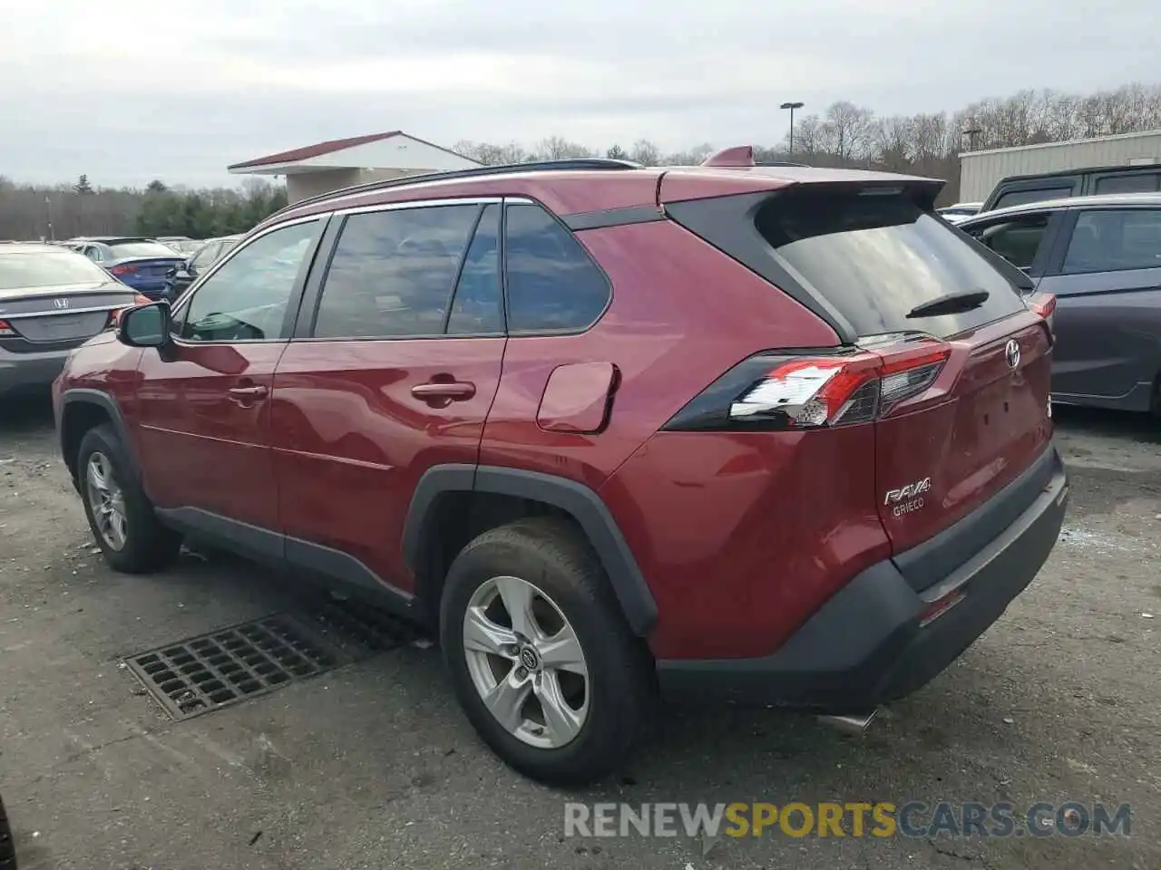 2 Photograph of a damaged car 2T3P1RFV6KC054793 TOYOTA RAV4 2019