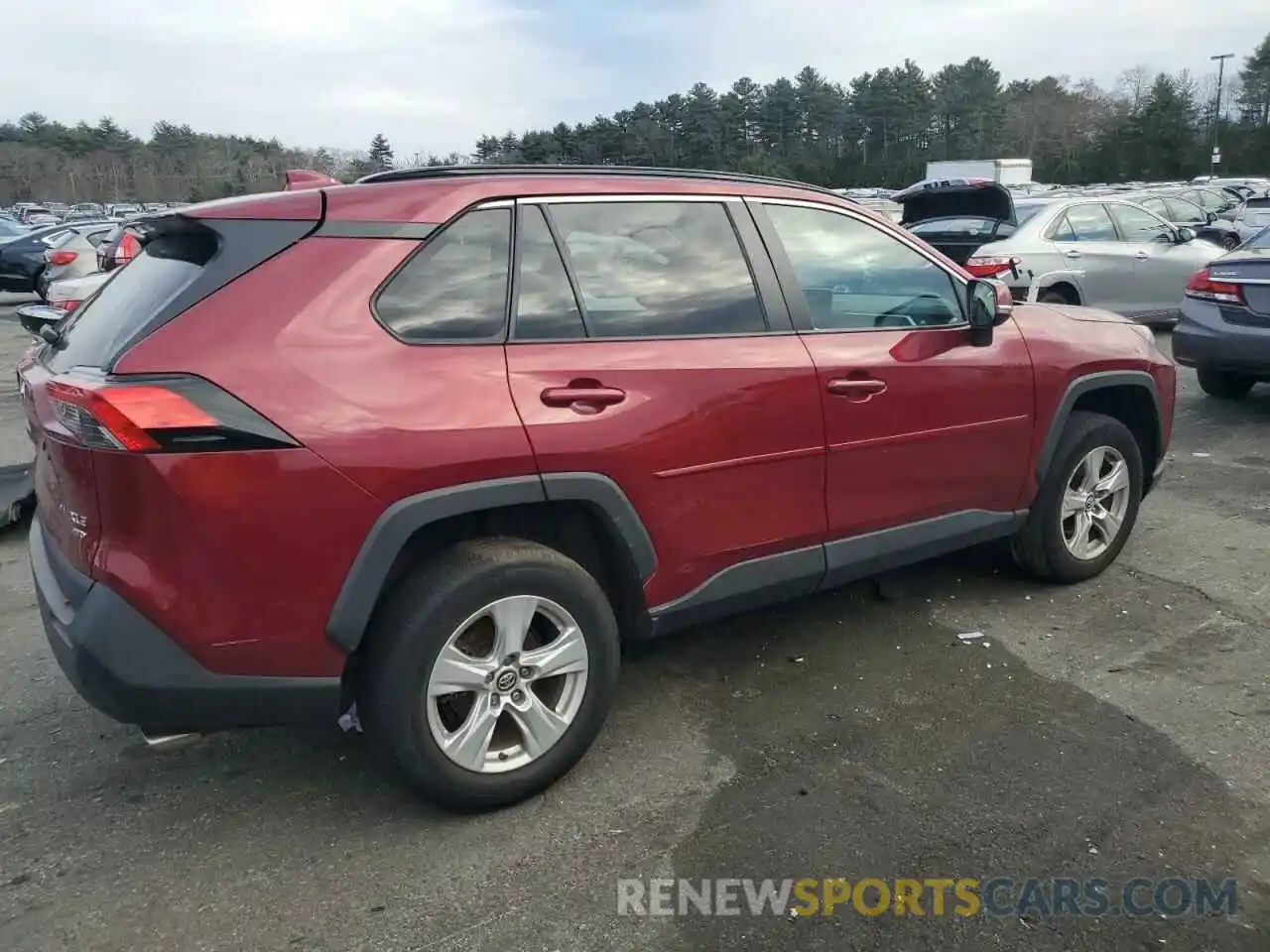 3 Photograph of a damaged car 2T3P1RFV6KC054793 TOYOTA RAV4 2019