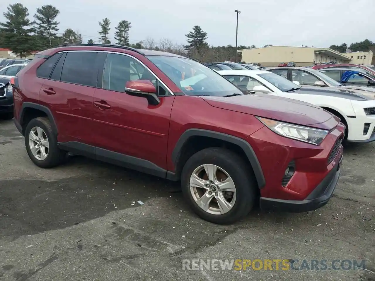 4 Photograph of a damaged car 2T3P1RFV6KC054793 TOYOTA RAV4 2019