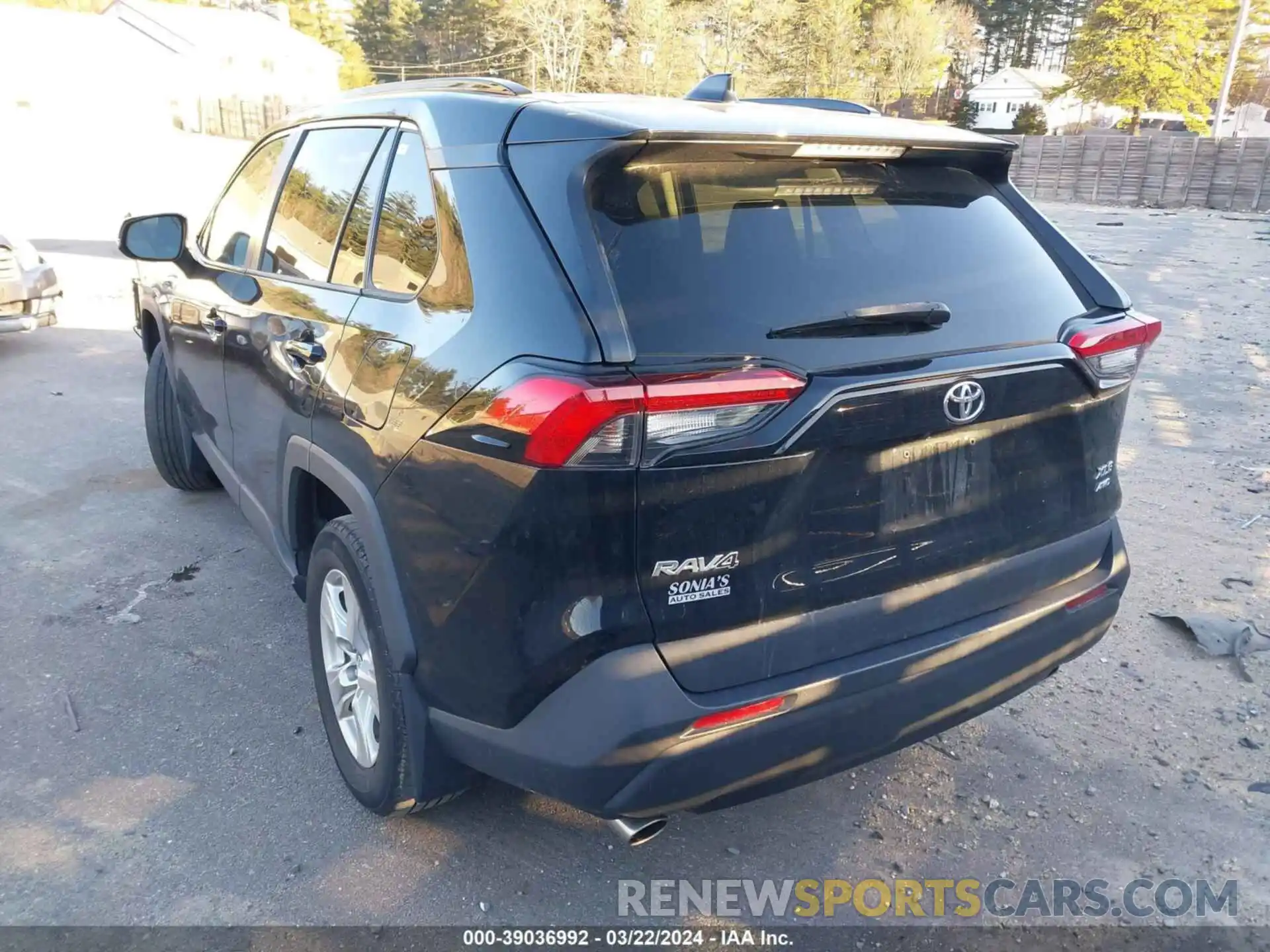 3 Photograph of a damaged car 2T3P1RFV6KC058942 TOYOTA RAV4 2019