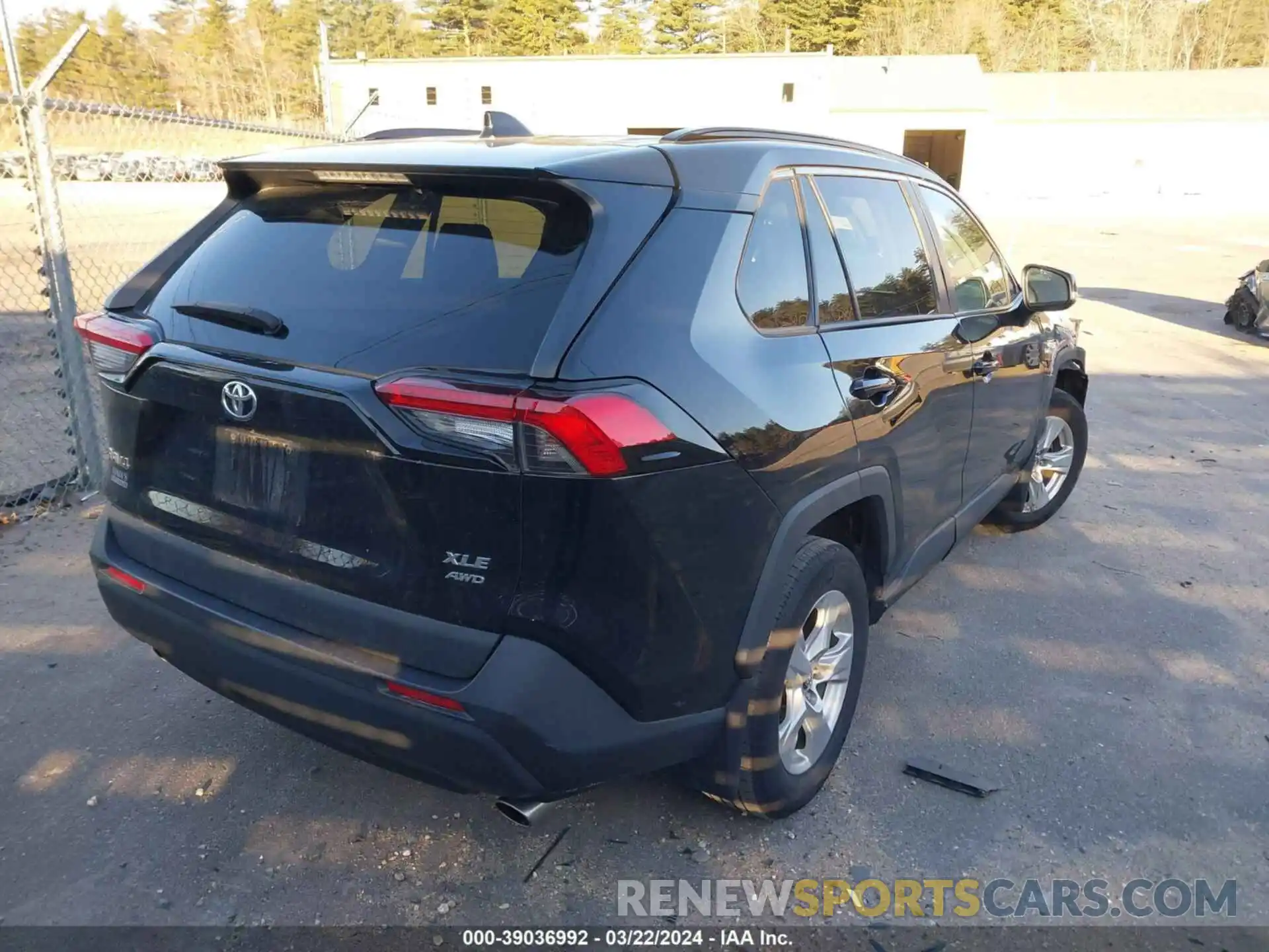 4 Photograph of a damaged car 2T3P1RFV6KC058942 TOYOTA RAV4 2019