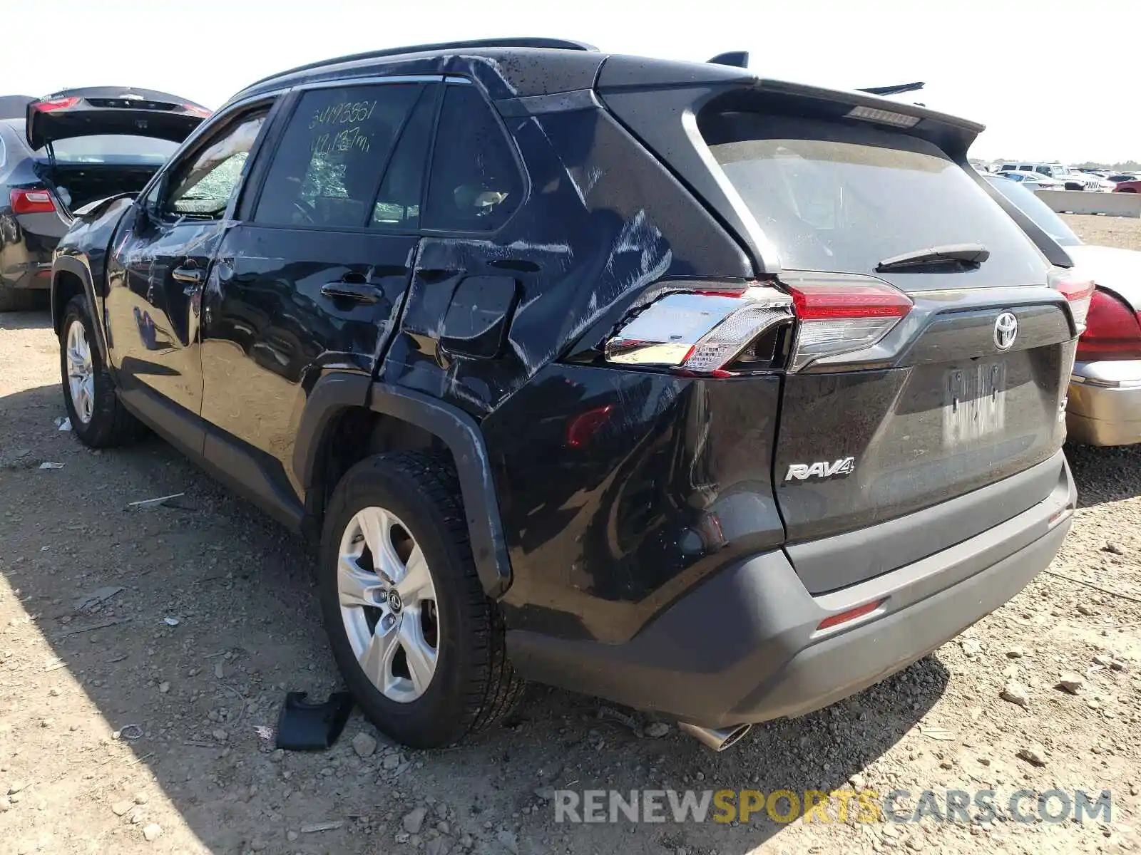 3 Photograph of a damaged car 2T3P1RFV6KW016222 TOYOTA RAV4 2019