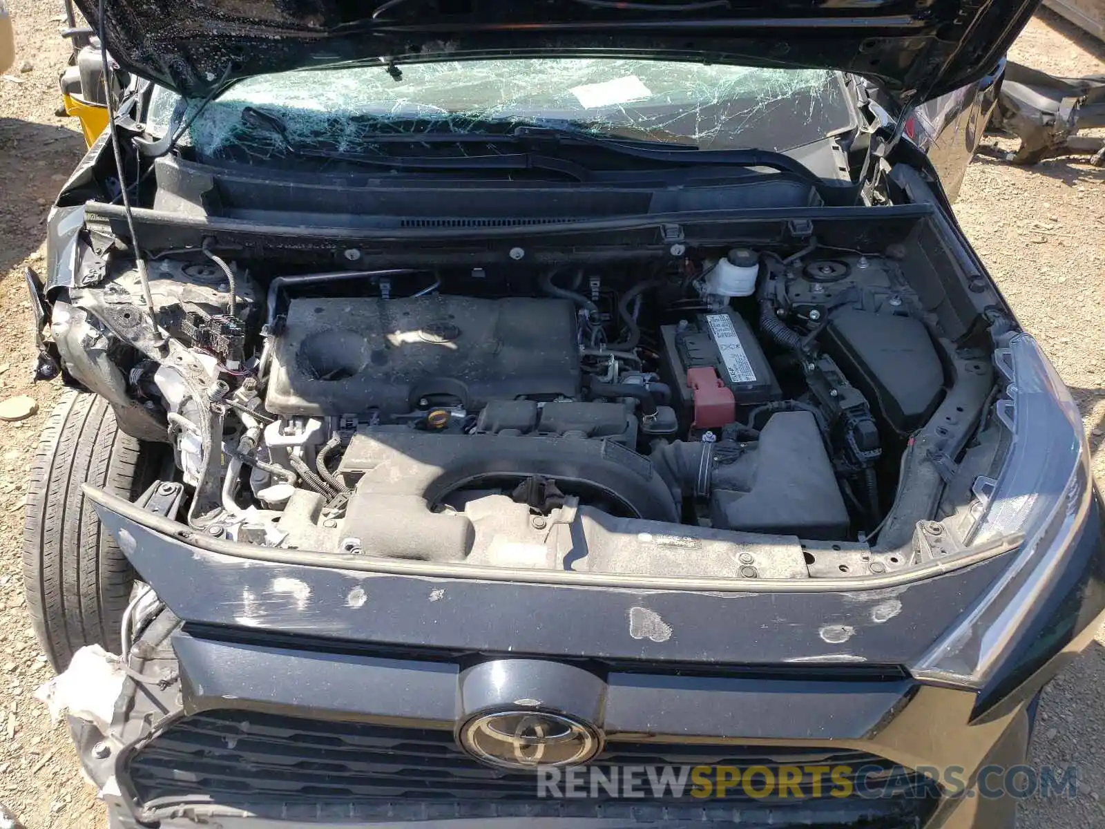 7 Photograph of a damaged car 2T3P1RFV6KW016222 TOYOTA RAV4 2019