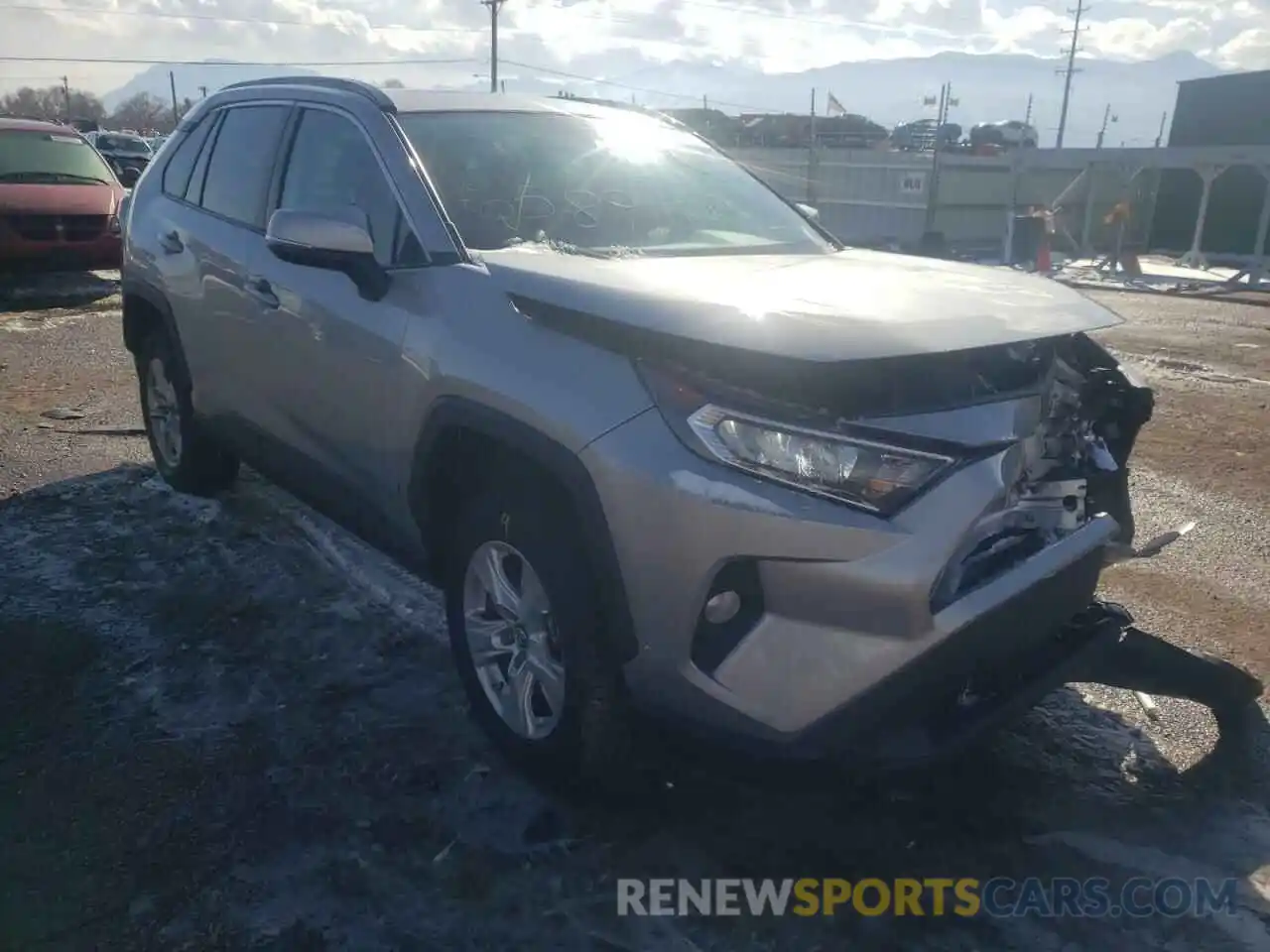 1 Photograph of a damaged car 2T3P1RFV6KW016589 TOYOTA RAV4 2019