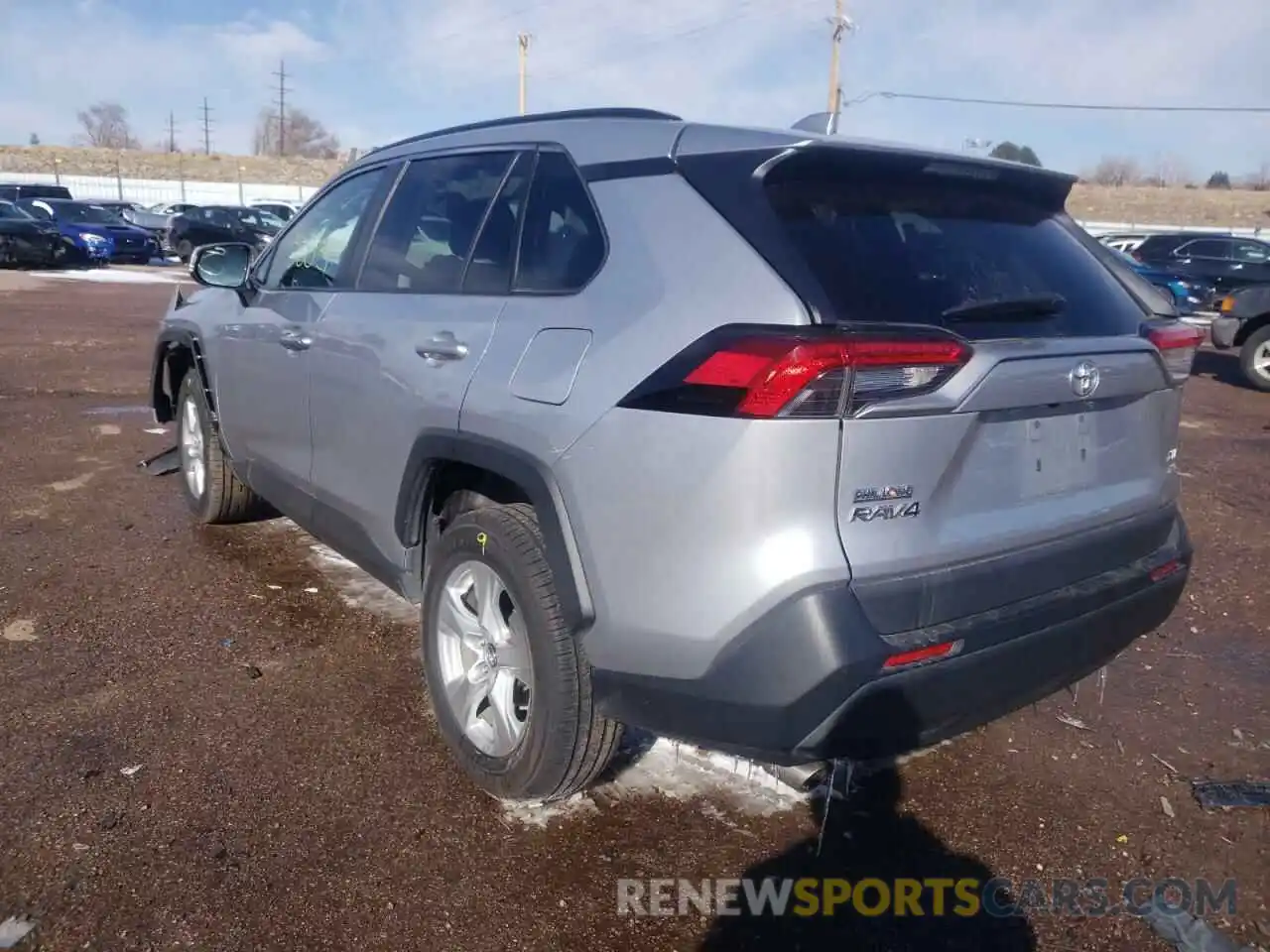 3 Photograph of a damaged car 2T3P1RFV6KW016589 TOYOTA RAV4 2019