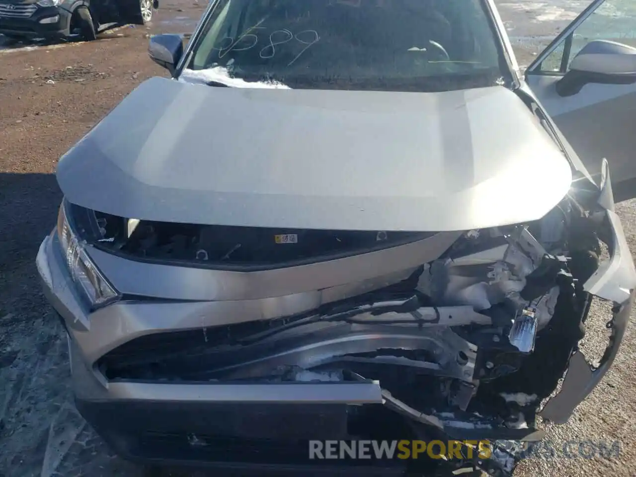 7 Photograph of a damaged car 2T3P1RFV6KW016589 TOYOTA RAV4 2019