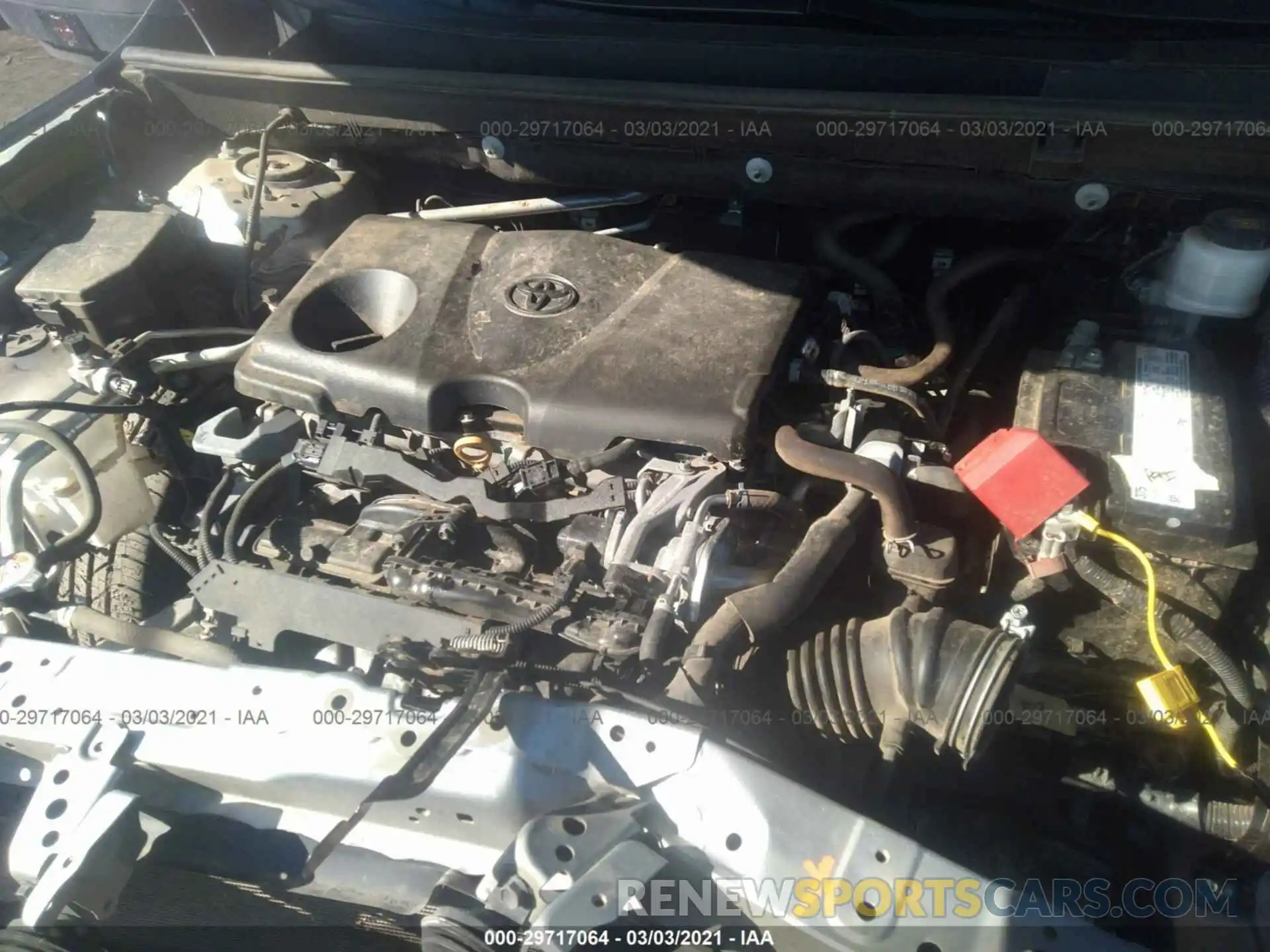 10 Фотография поврежденного автомобиля 2T3P1RFV6KW030542 TOYOTA RAV4 2019