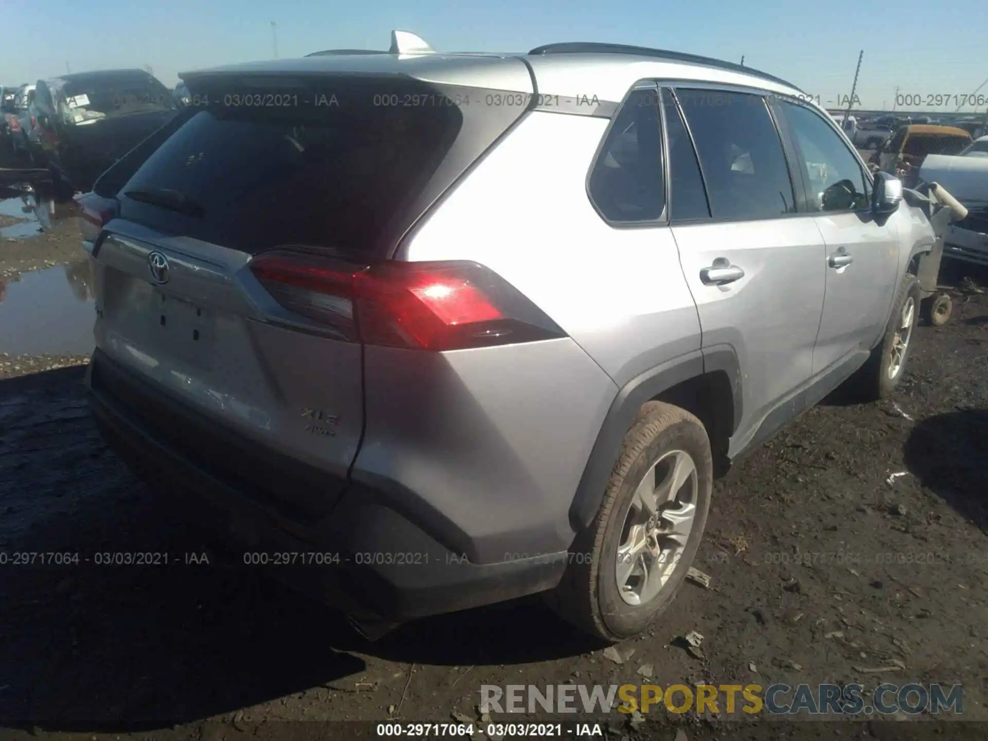 4 Фотография поврежденного автомобиля 2T3P1RFV6KW030542 TOYOTA RAV4 2019